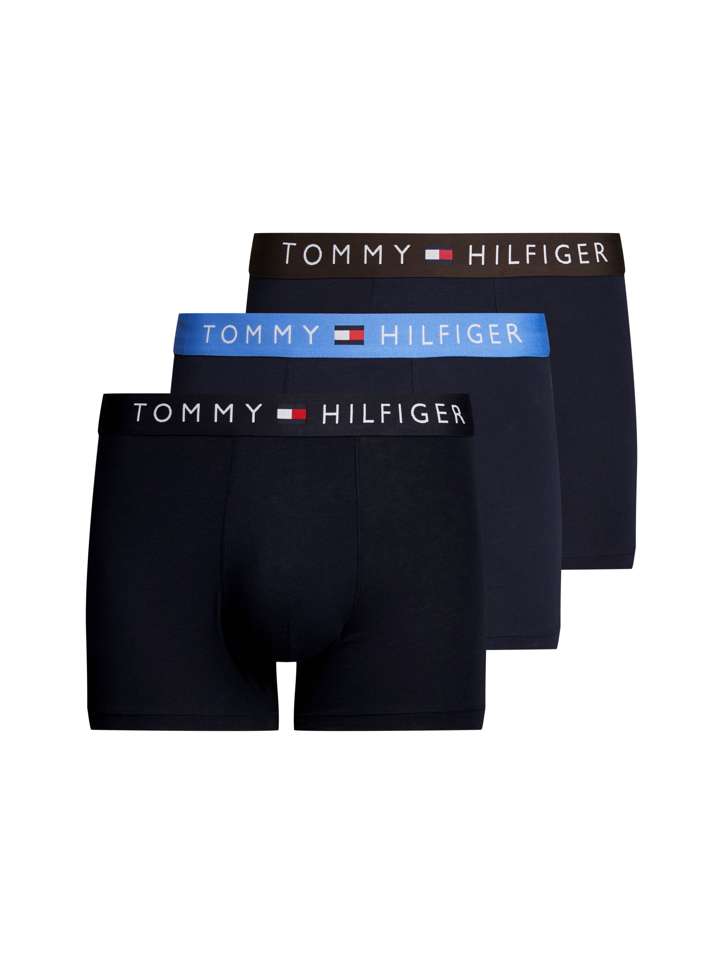 Tommy Hilfiger Underwear Trunk "3P TRUNK WB", (Packung, 3 St., 3er), mit Logobund