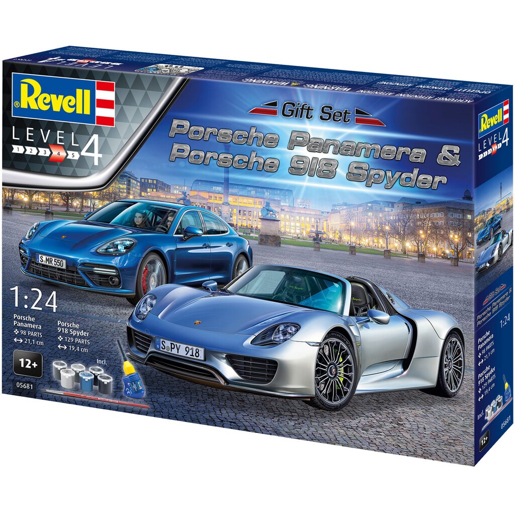 Revell® Modellbausatz »Porsche«, 1:24