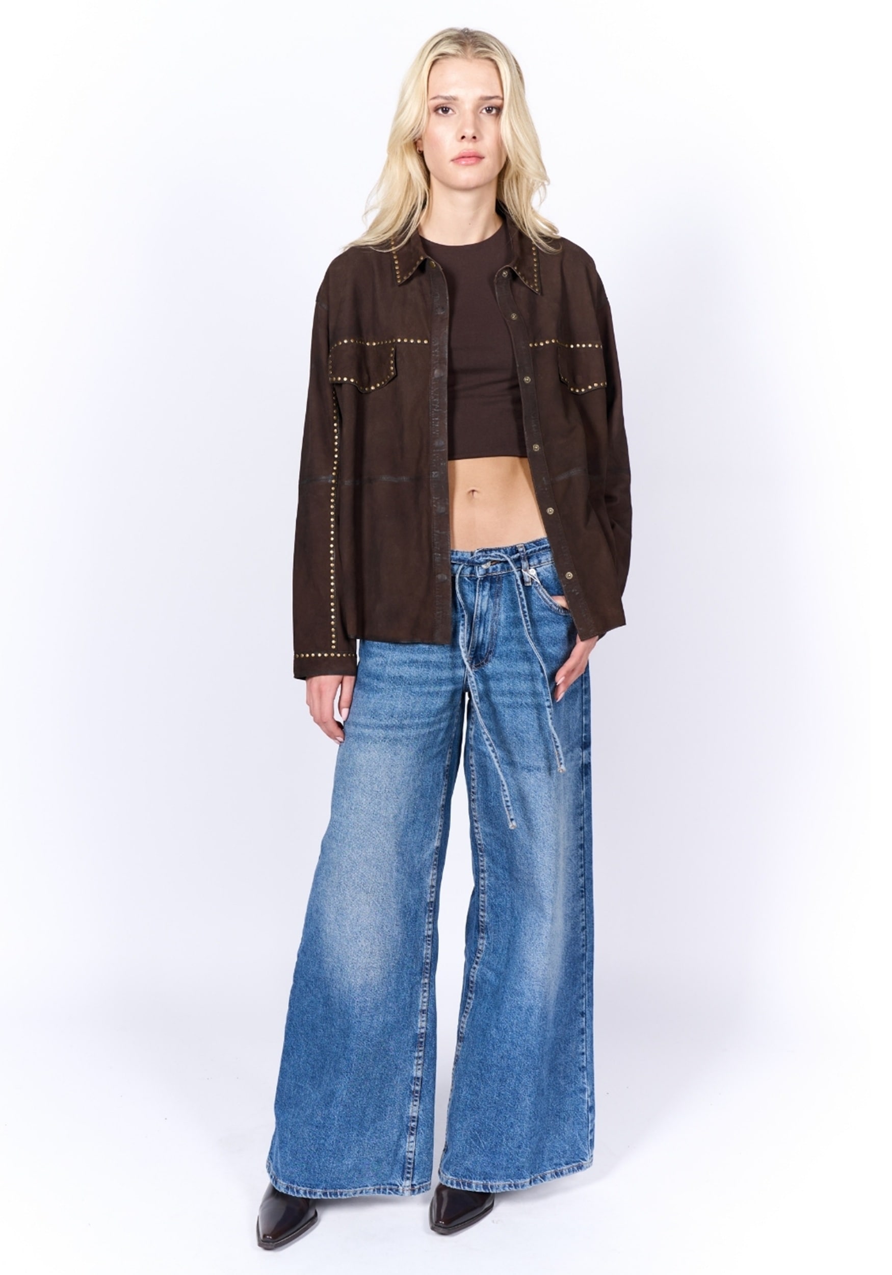 Freaky Nation Lederjacke "West Orange-FN" günstig online kaufen