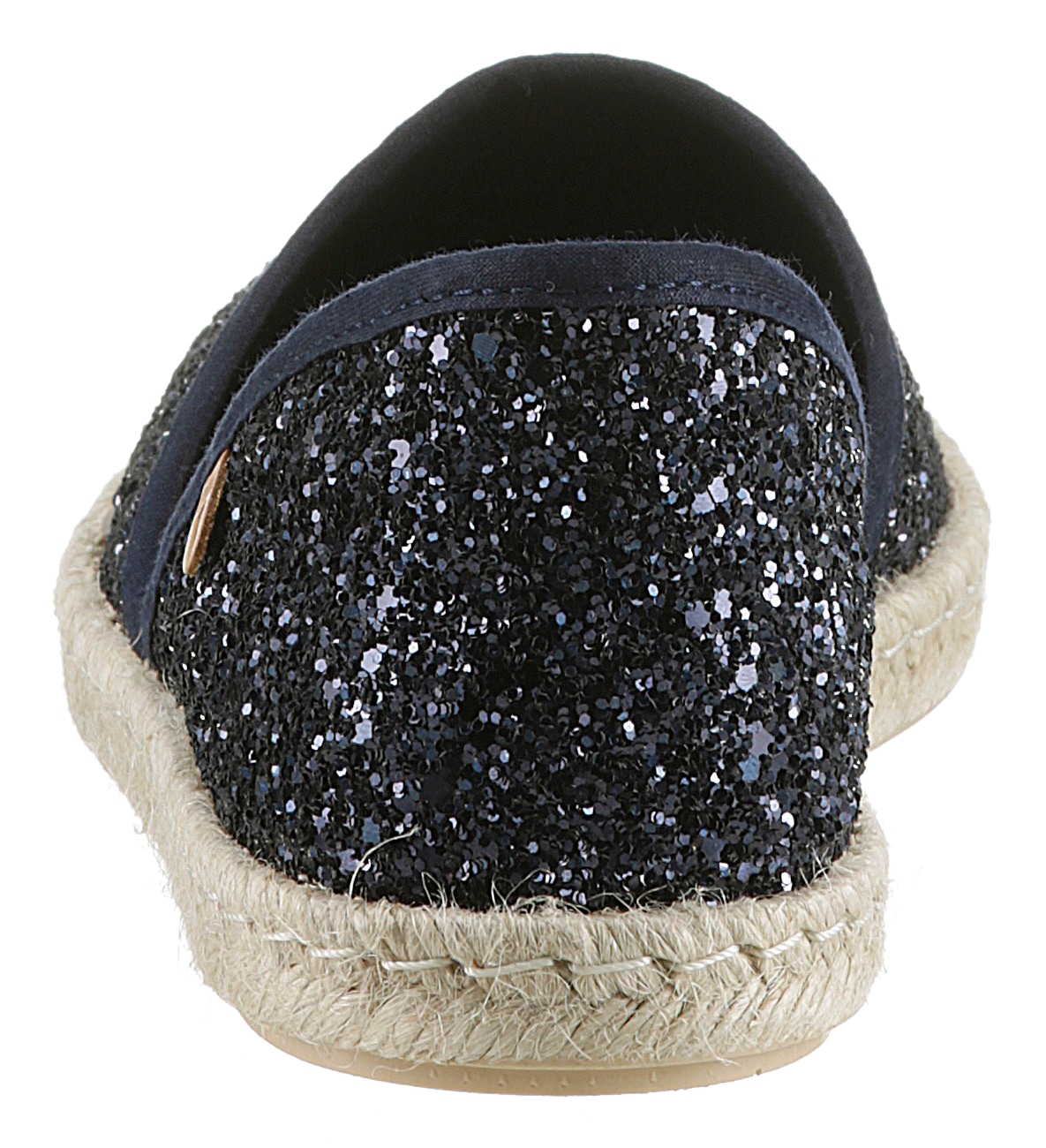 VERBENAS Espadrille "CARMEN GLITTER", Slipper, Sommerschuh, Strandschuh mit günstig online kaufen