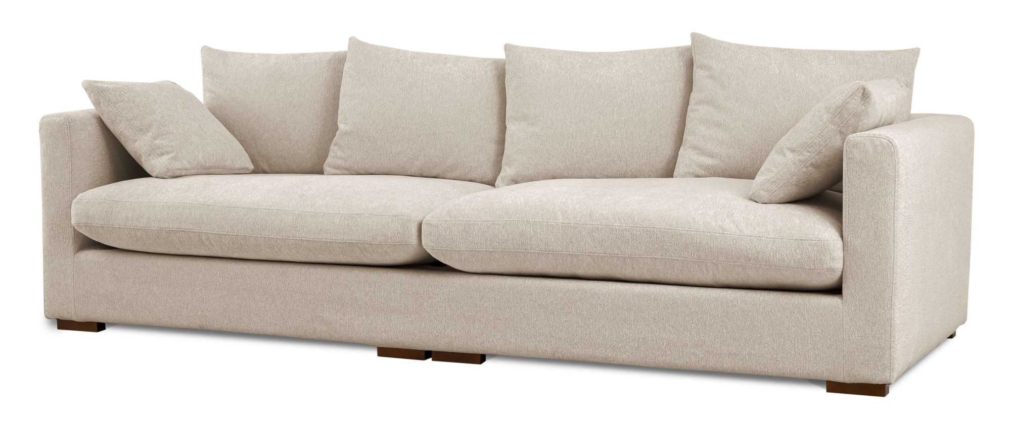 Home affaire Big-Sofa »Coray«, extra weich und kuschelig, Füllung mit Federn und Daunen