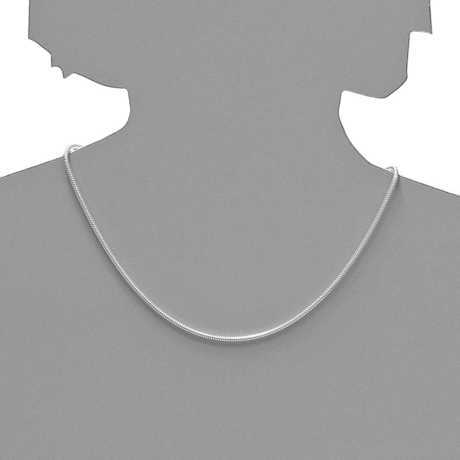 OSTSEE-SCHMUCK Silberkette »- Schlange 2,4 mm - Silber 925/000 -,«