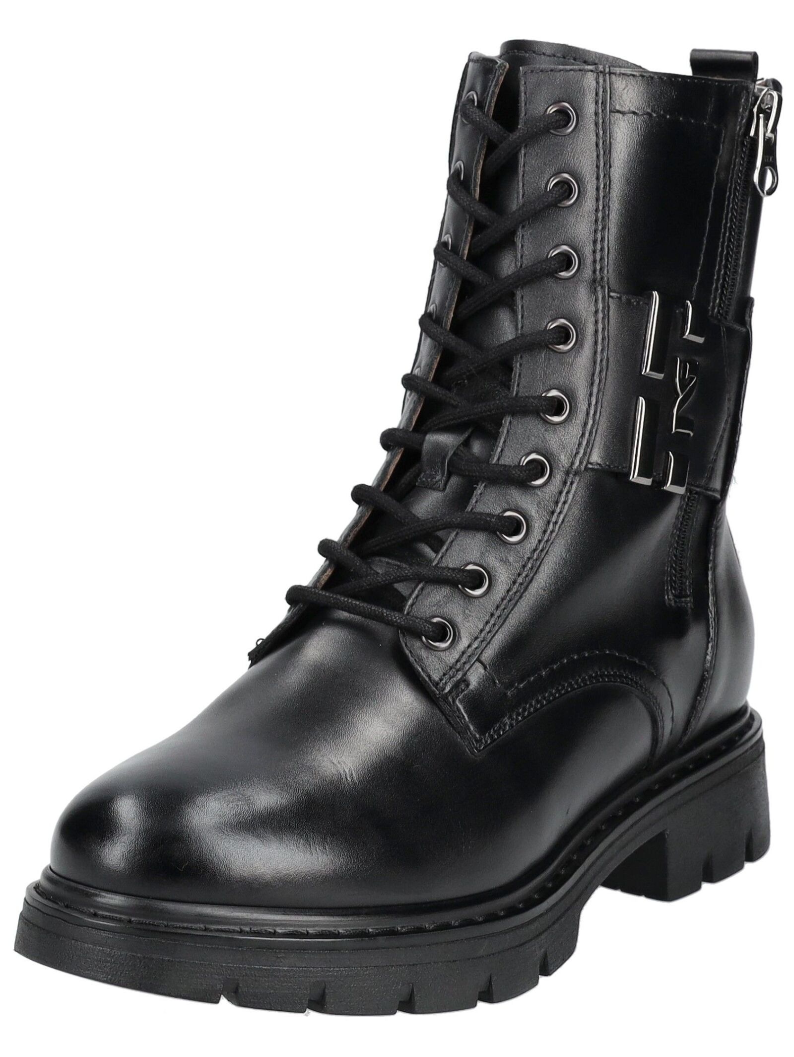 Nero Giardini Schnürstiefelette "Nero Giardini Stiefelette Leder" günstig online kaufen