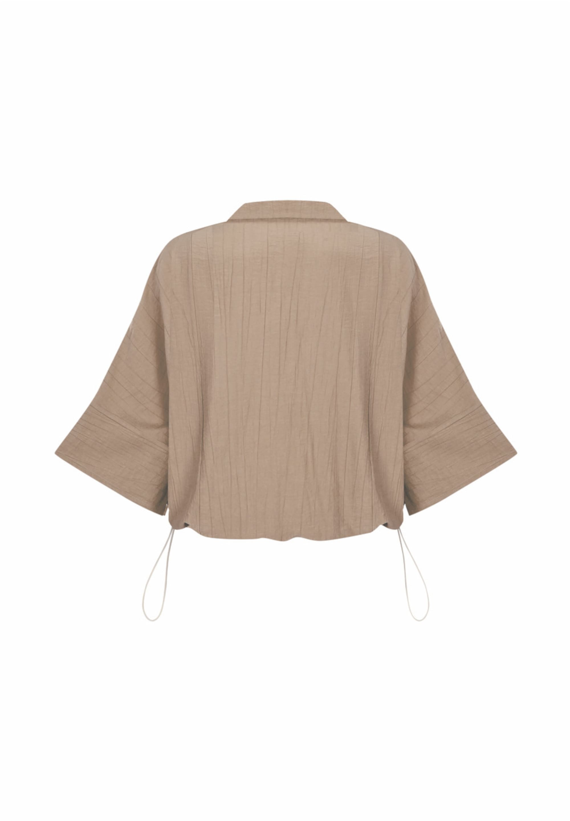freshlions Klassische Bluse »Maya«, mit kurzem Schnitt