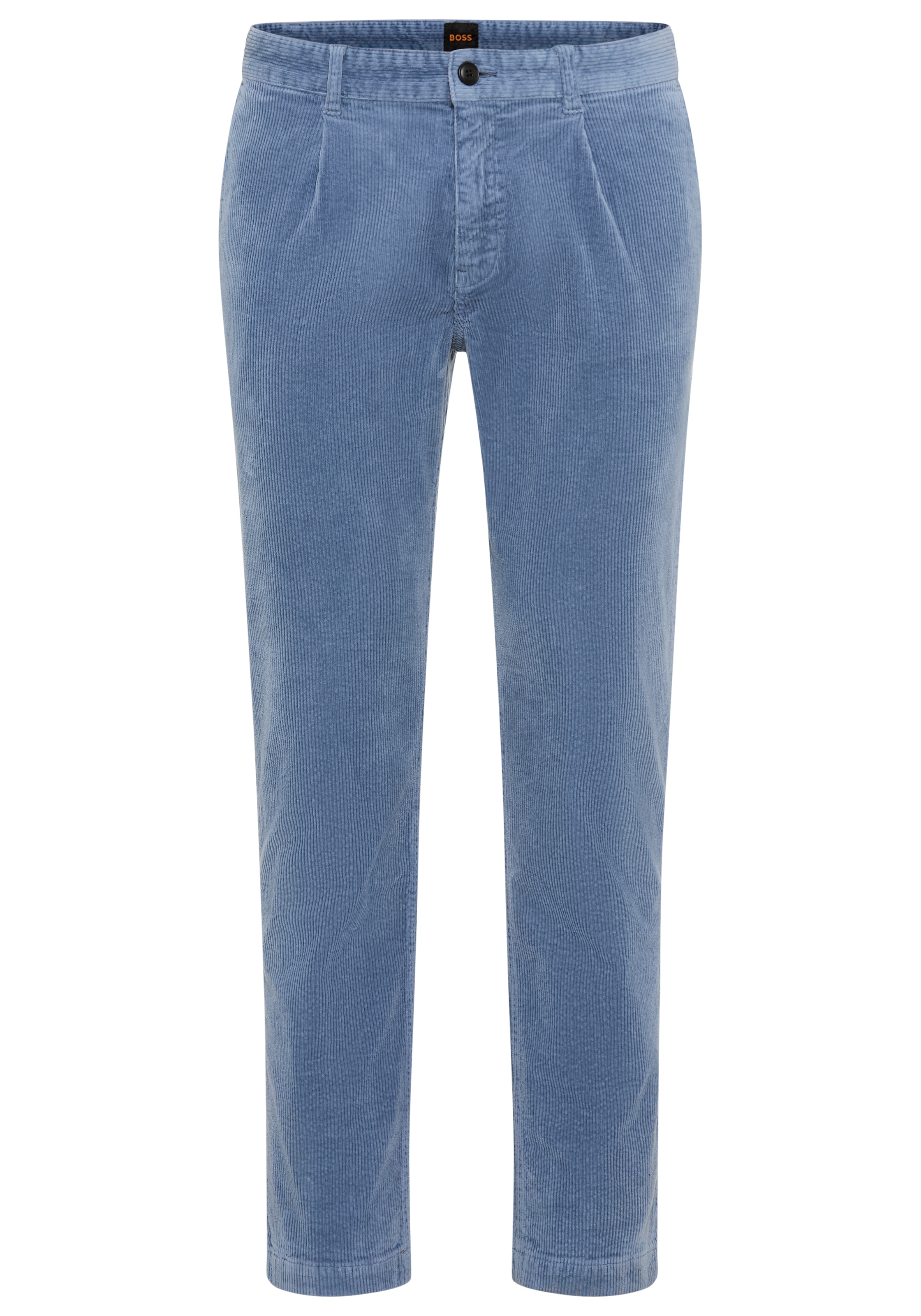 BOSS ORANGE Cordhose "Pleated" tapered fit, Feincord-Qualität, Bundfalte günstig online kaufen