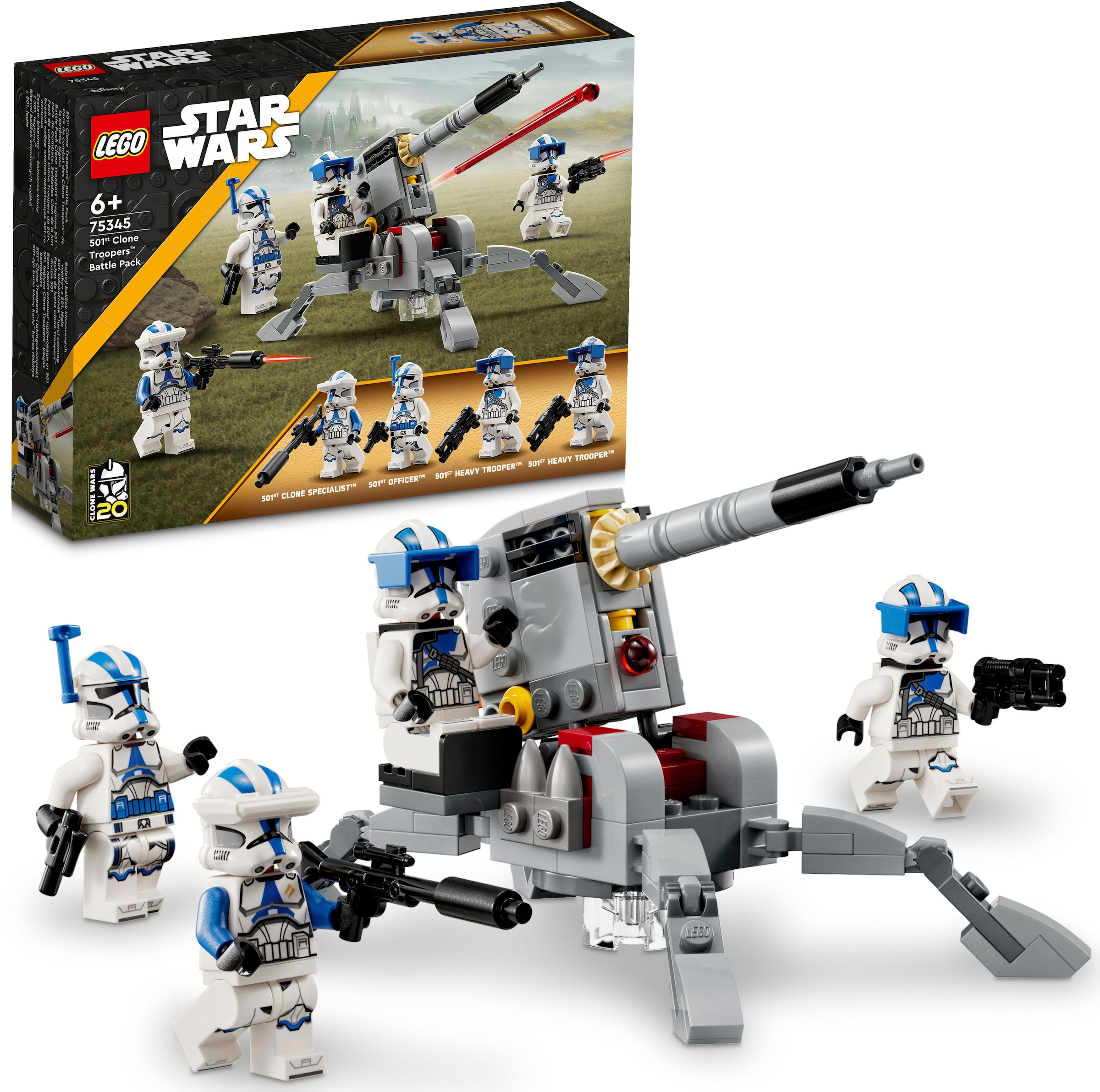 Konstruktionsspielsteine »501st Clone Troopers™ Battle Pack (75345), LEGO® Star...