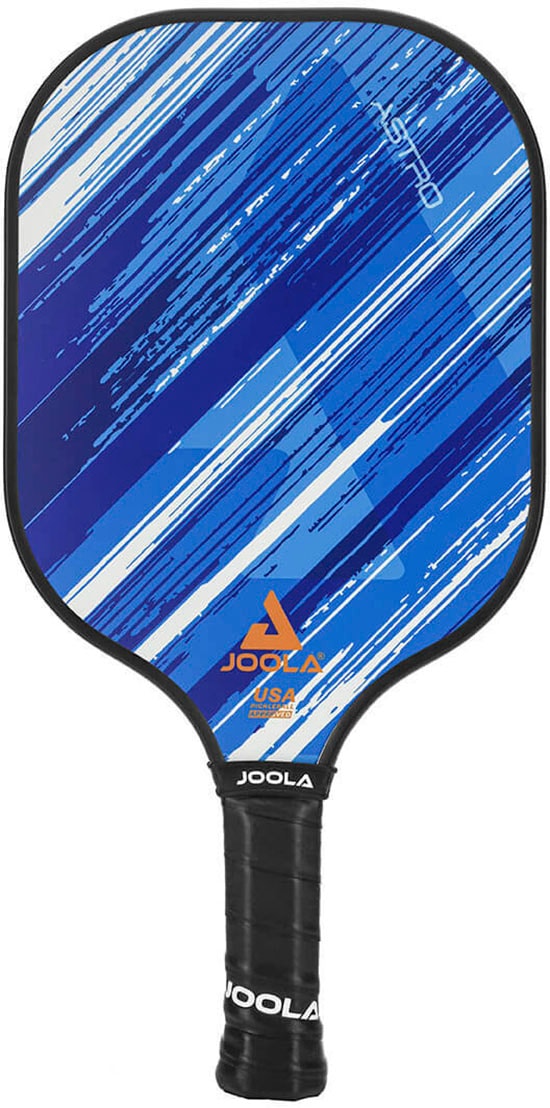 JOOLA Pickleballschläger "Astro 12", B:206mm L:381mm T:12mm, blau, Racketsportschläger, mit Fiberglas-Oberfläche - Ideal für Anfänger und