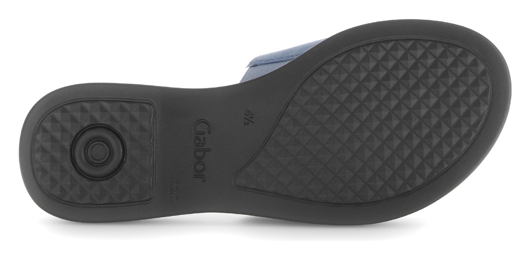 Gabor Pantolette »RHODOS«, Sommerschuh, Komfortschuh, kleiner Stretcheinsatz, Weite G (=weit)
