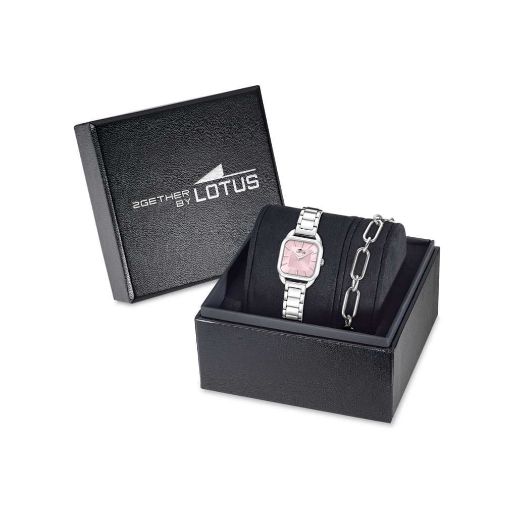 Lotus Quarzuhr »2Gether« Armbanduhr, Damenuhr, Edelstahlarmband, Ideal auch als Geschenk