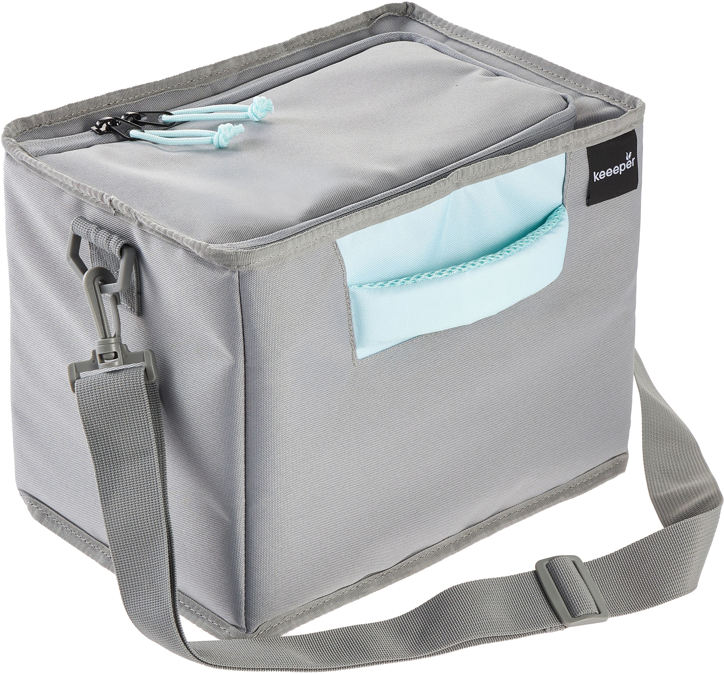 keeeper Klappbox »lea 32l und faltbarere Isoliertasche nea 13l« Soft-Touch-Griffe, zusammenklappbar, wasserabweisend