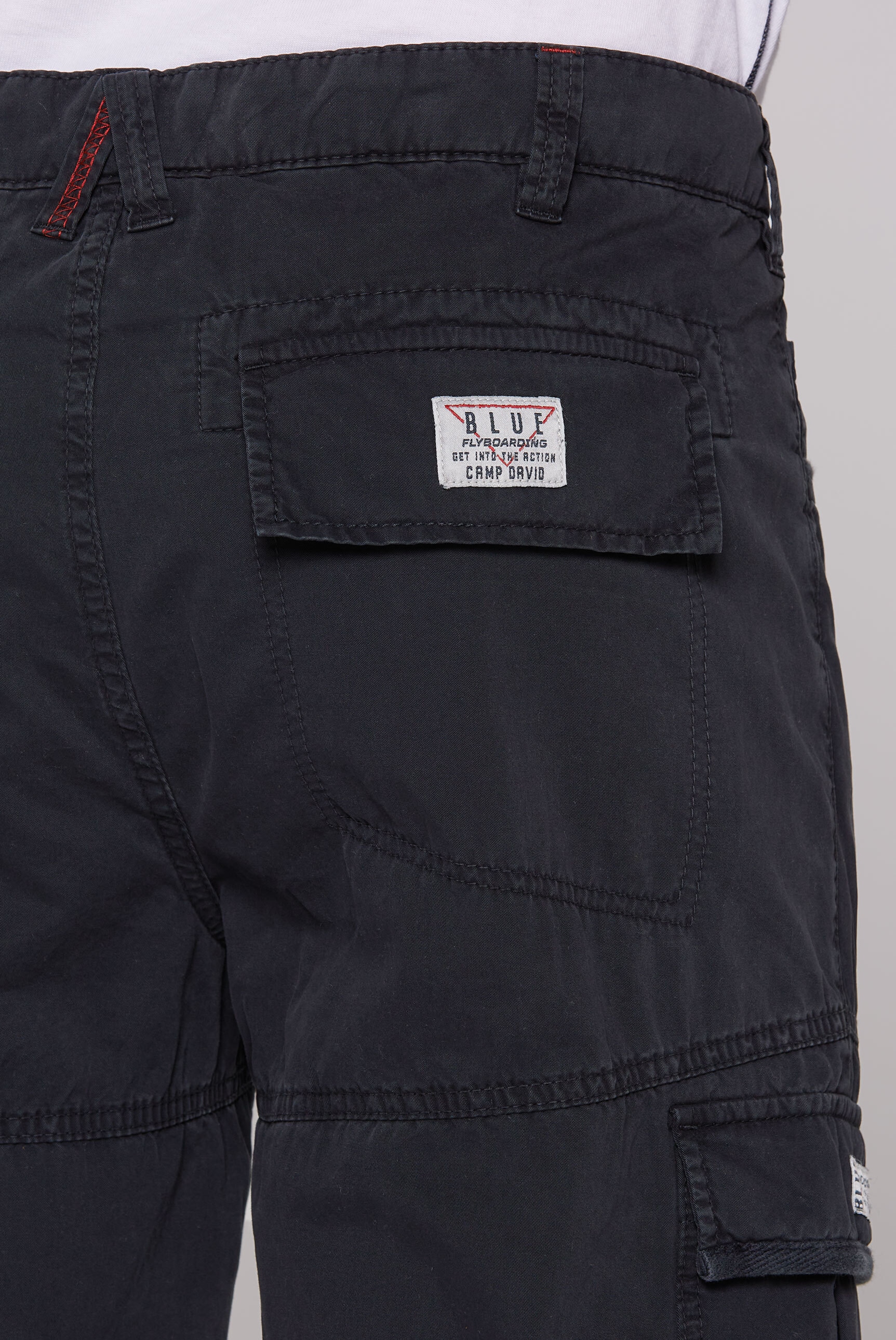 CAMP DAVID Shorts, aus Baumwolle