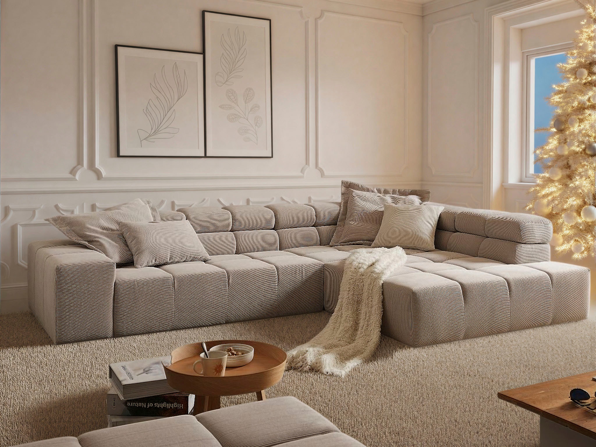 INOSIGN Ecksofa "Ancona incl. Kopfteilverstellung, OTTOs Choice, Breite 319 günstig online kaufen