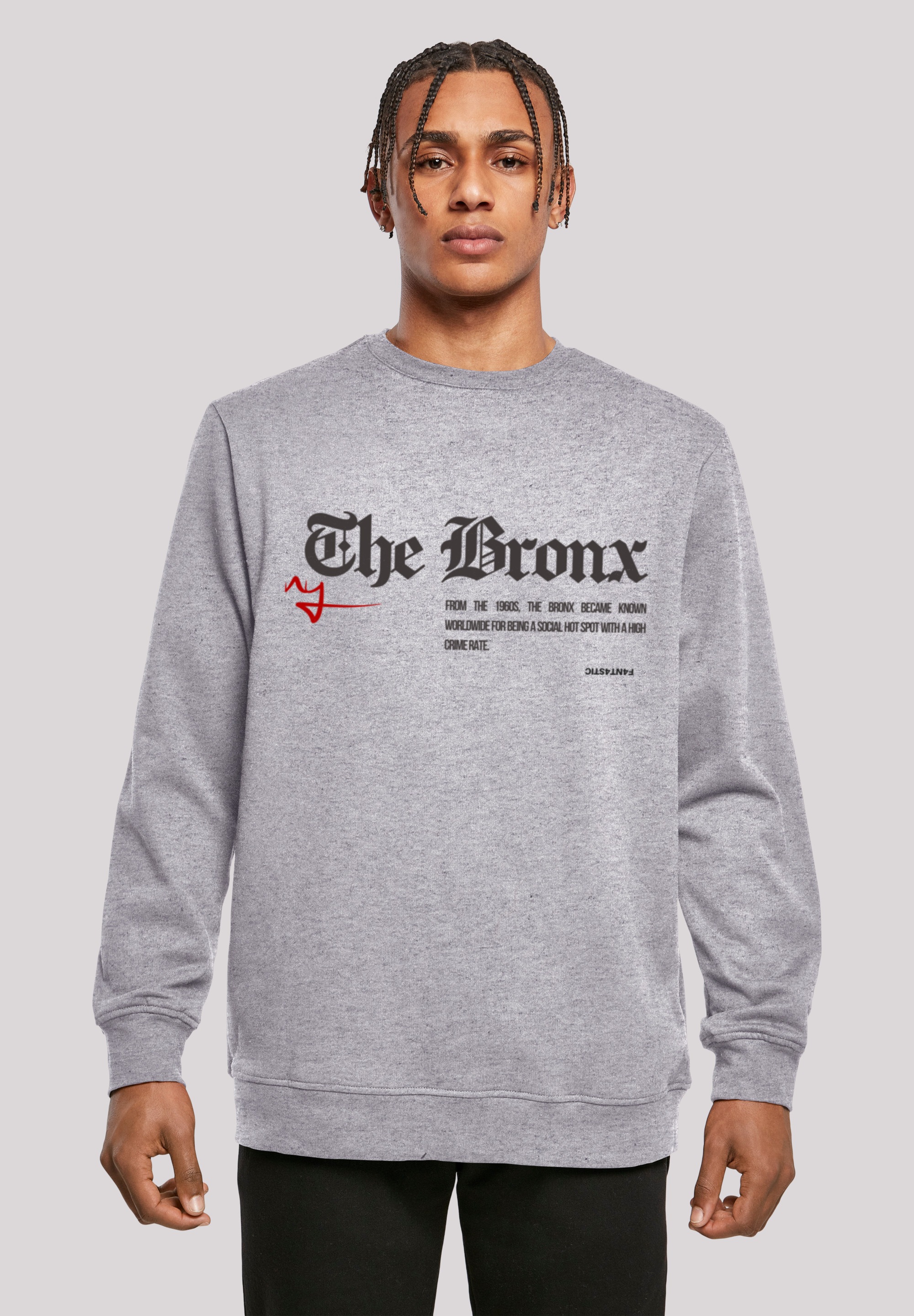 F4NT4STIC Megztinis su gobtuvu »The Bronx CREW« ...