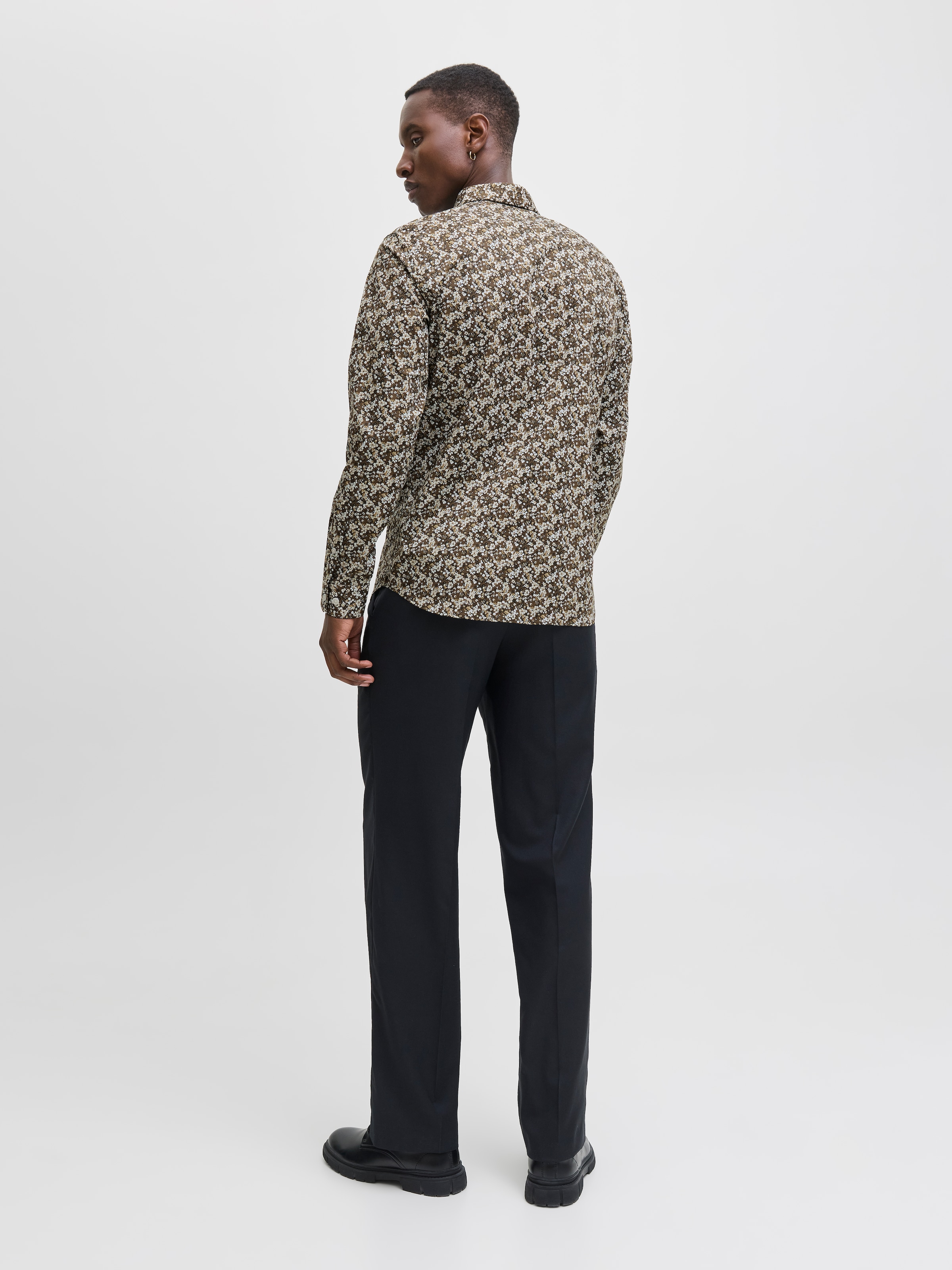Jack & Jones Langarmhemd »JPRBLABLACKPOOL STRETCH AOP LS SHIRT SN«