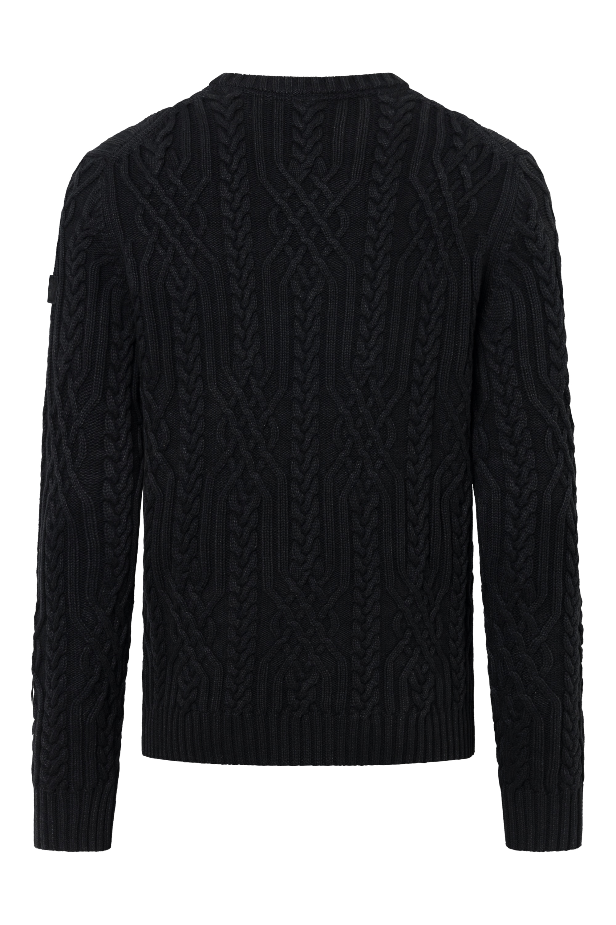 Joop Jeans Rundhalspullover »Silano«, aus Strukturstrick