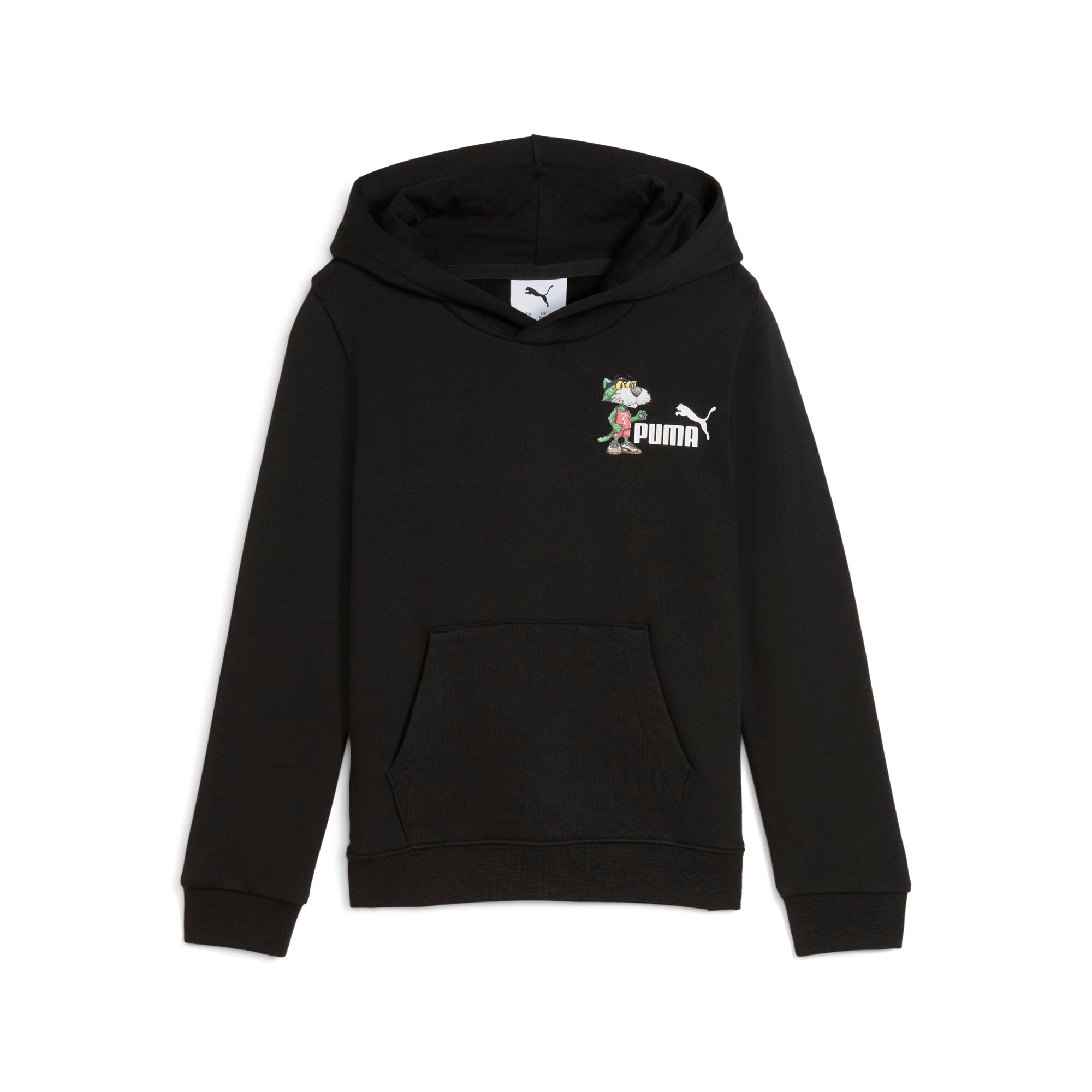 PUMA Kapuzensweatshirt "SUPER HOODIE PS", für sportliche Aktivitäten und Streetwear, mit Print-Applikation