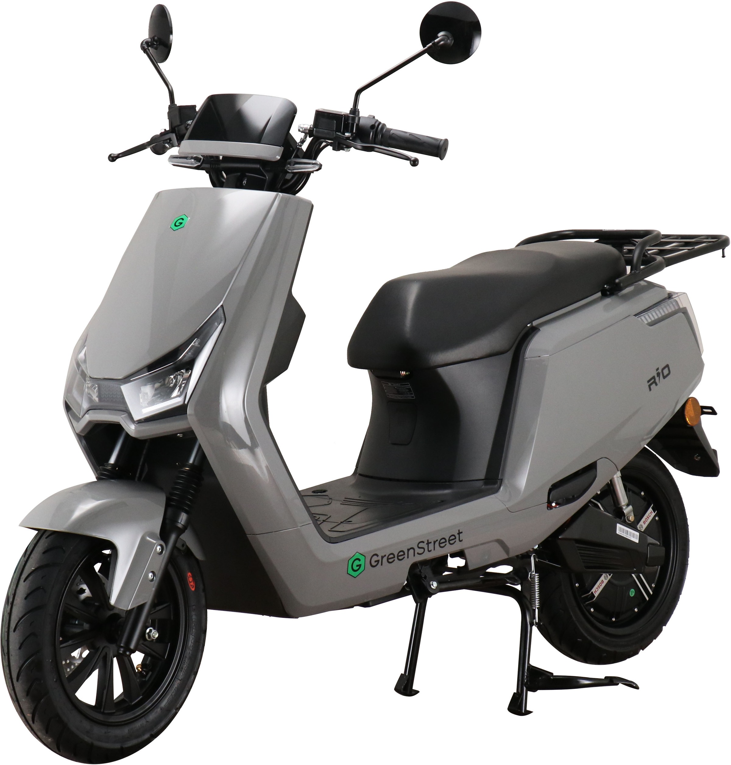 GreenStreet E-Mofaroller "Rio" bis zu 100 km Reichweite, mit USB-Anschluss