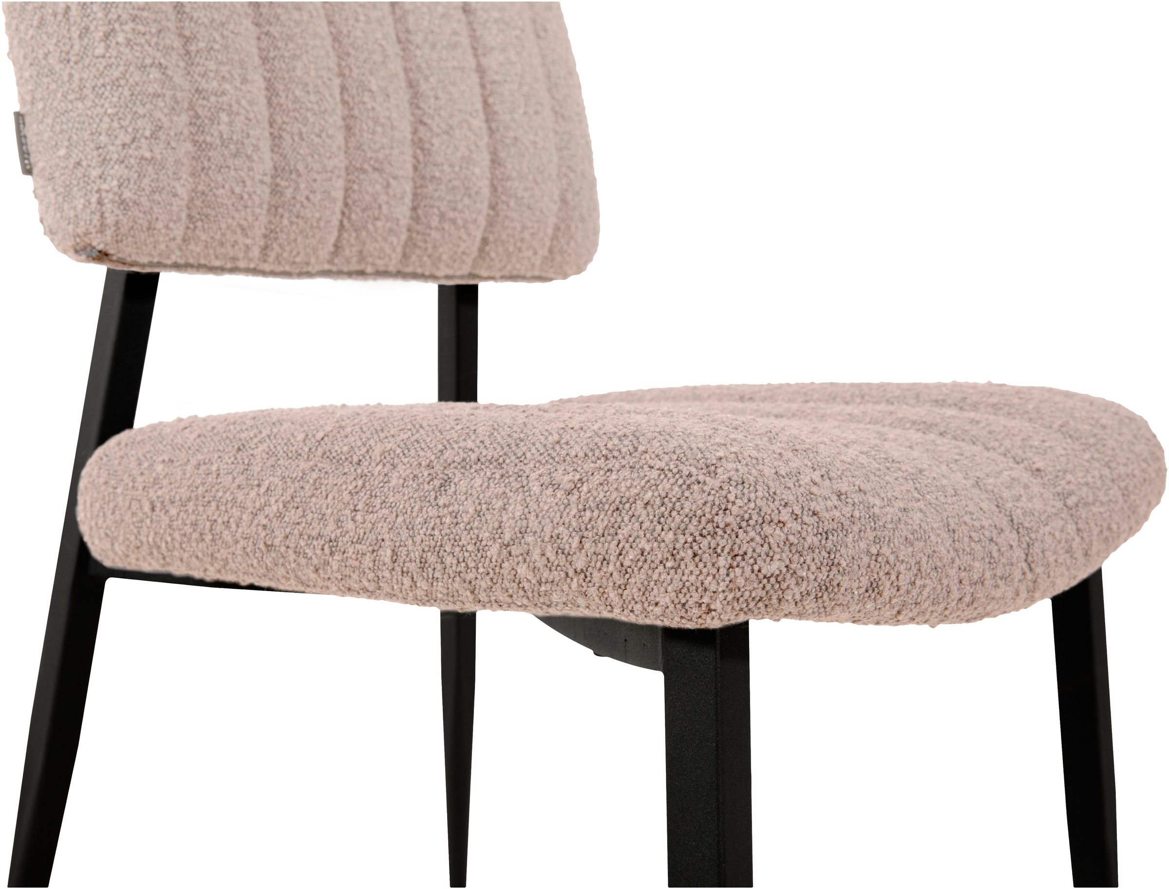 OMG Design Esszimmerstuhl »Dirk«, (Set), 2 St., Stoff, moderner Boucle Bezug, bequem gepolstert