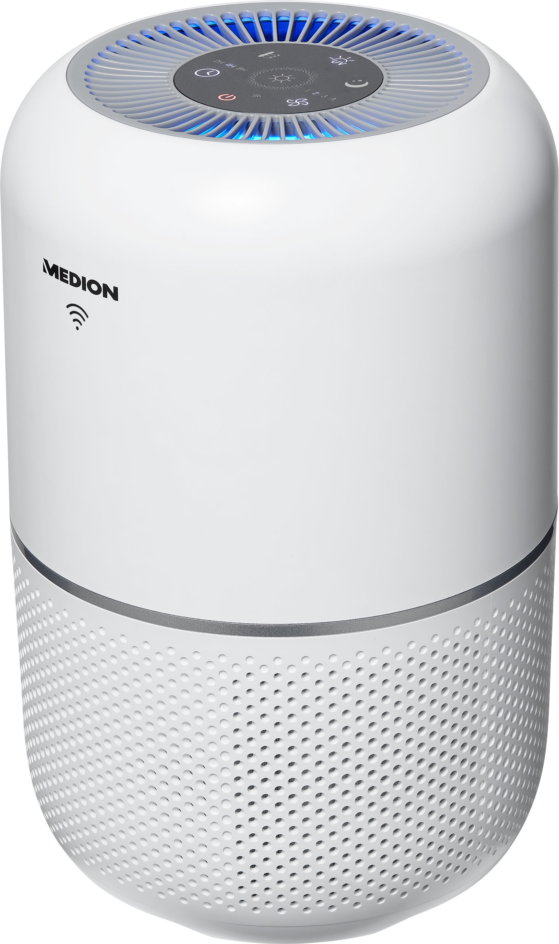 Medion® Luftreiniger »MD 19878«, für 32 m² Räume, Smart, App- und Sprachsteuerung, HEPA, UV-Licht, Luftqualitätsanzeige