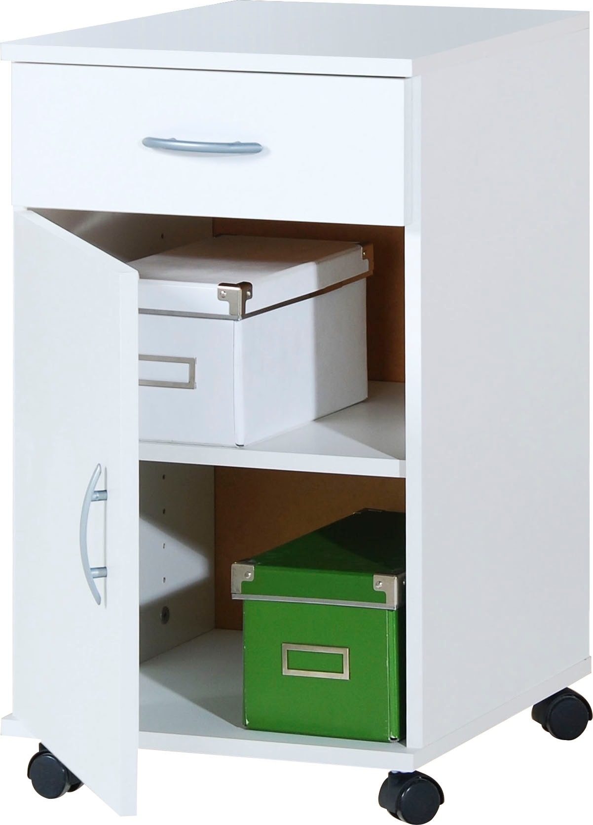 VOGL Möbelfabrik Rollcontainer »1191, Bürocontainer«, (1 St.), verschiedene Ausführungen, mit Schubladen, Höhe 67 cm, Made in Germany
