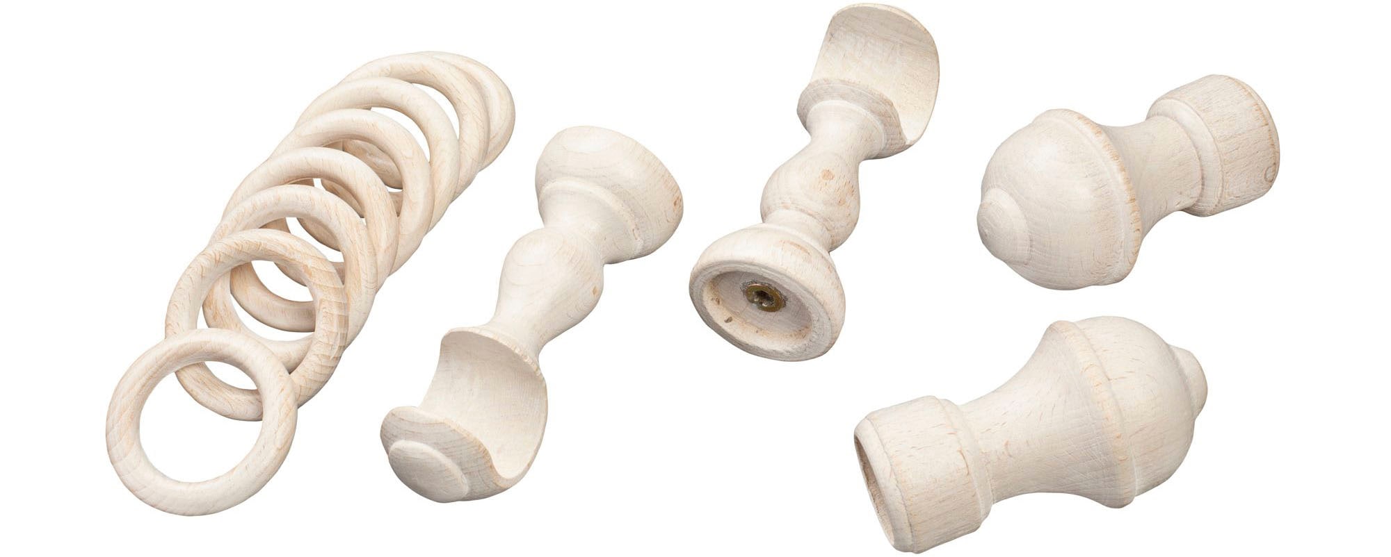 SN DECO GROUP Gardinenstange »Ares«, 1 läufig-läufig, Fixmaß
