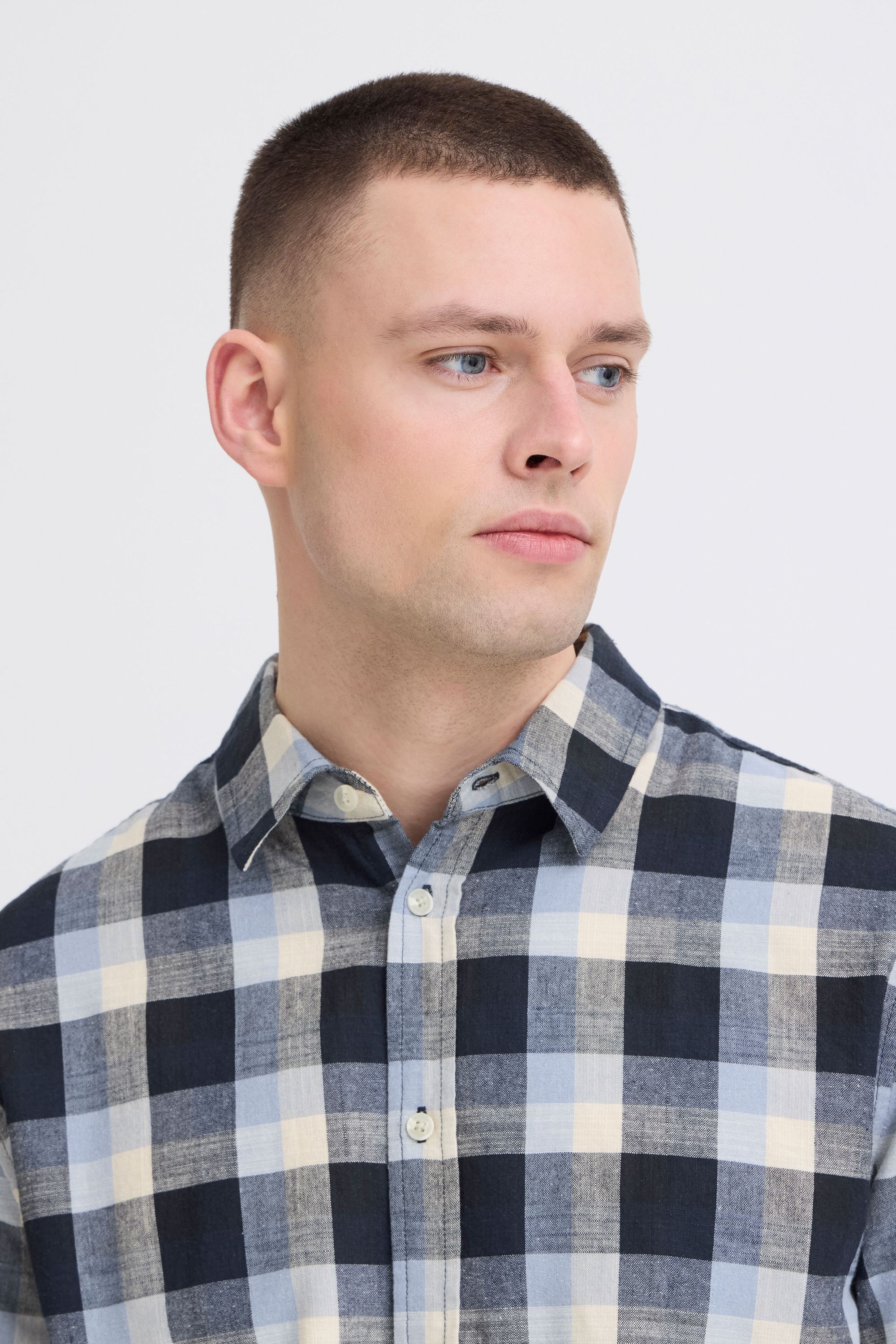 Blend Langarmhemd »BHDaris« Modisches Hemd mit Karomuster