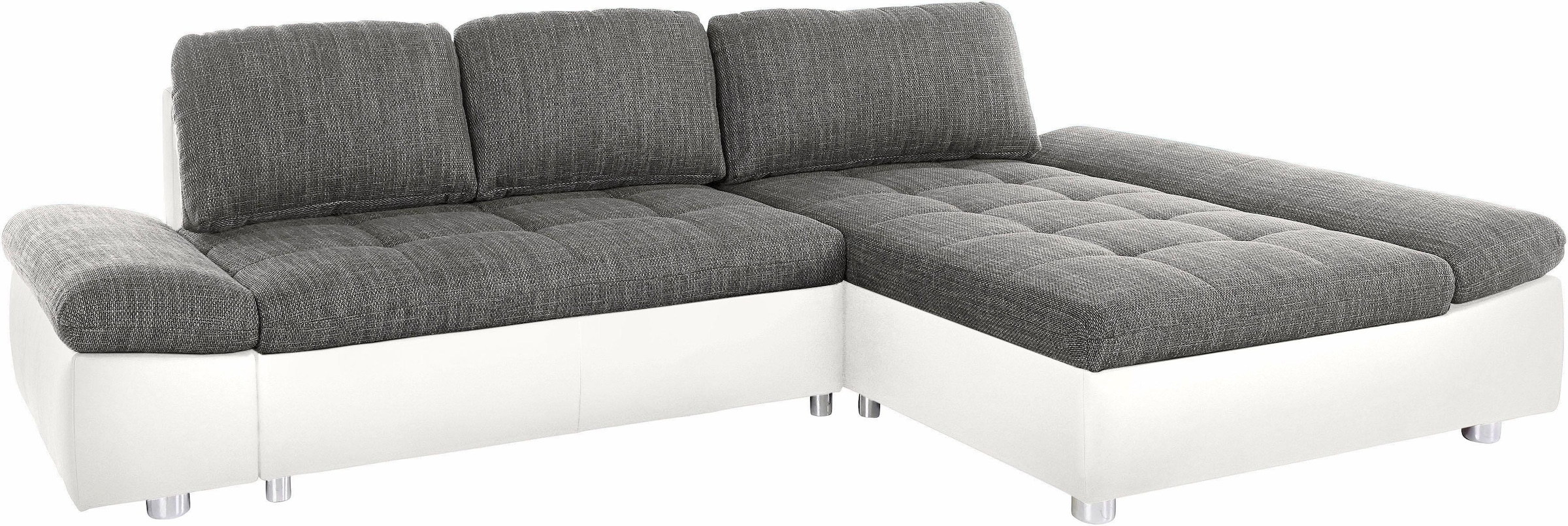 sit&more Ecksofa "Bergamo L-Form", wahlweise mit Bettfunktion, Bettkasten u günstig online kaufen