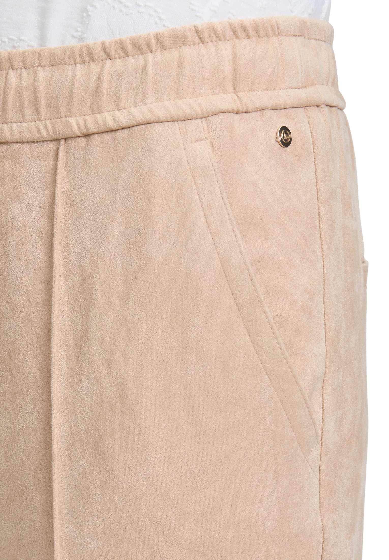 Betty&Co Schlupfhose »Betty & Co Schlupfhose mit Biesen«, Material
