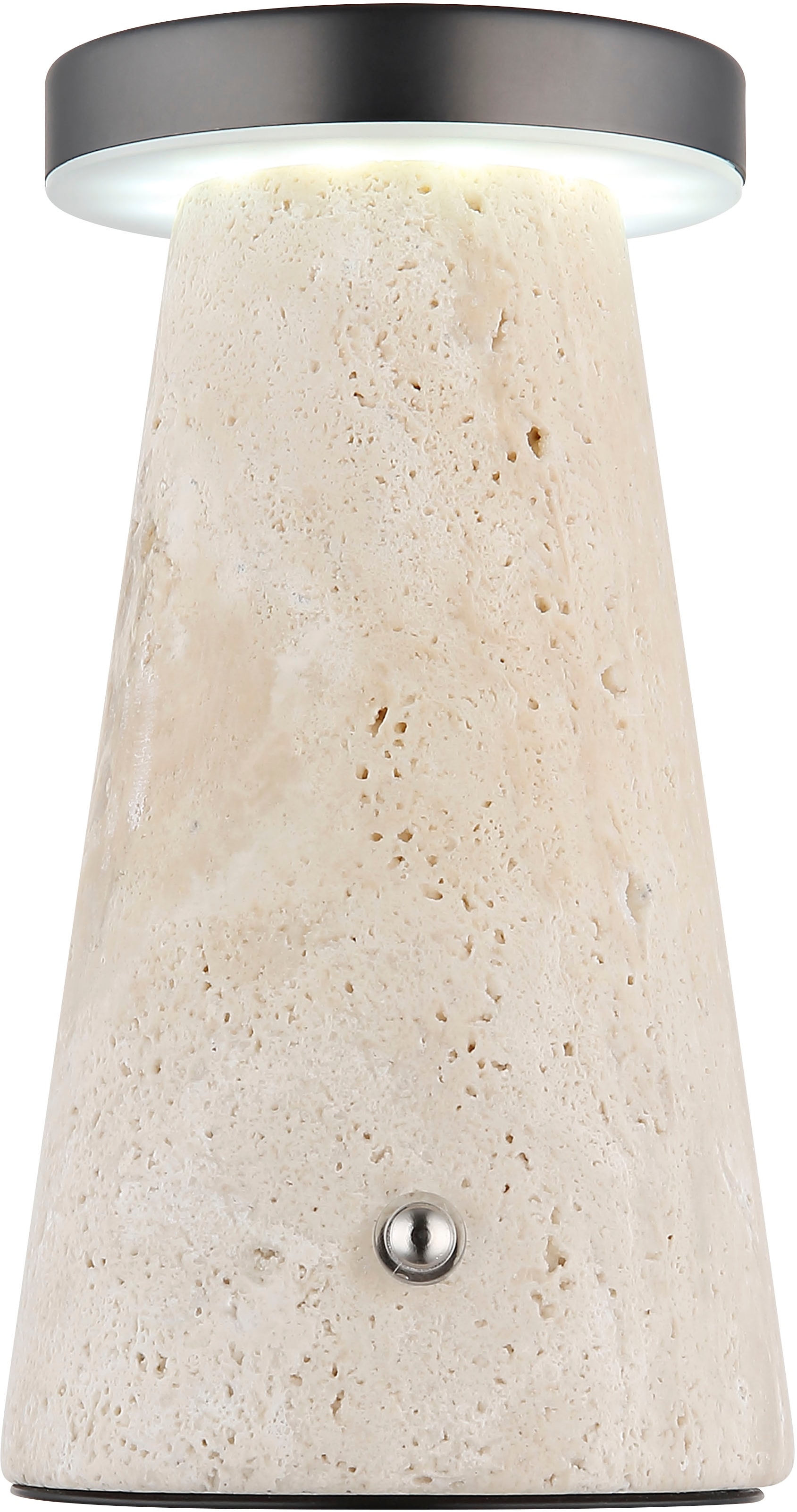 GLOBO LIGHTING Tischleuchte »ADINA« LED-Modul 1 Stk. Akku Tischleuchte für Wohn- & Schlafzimmer