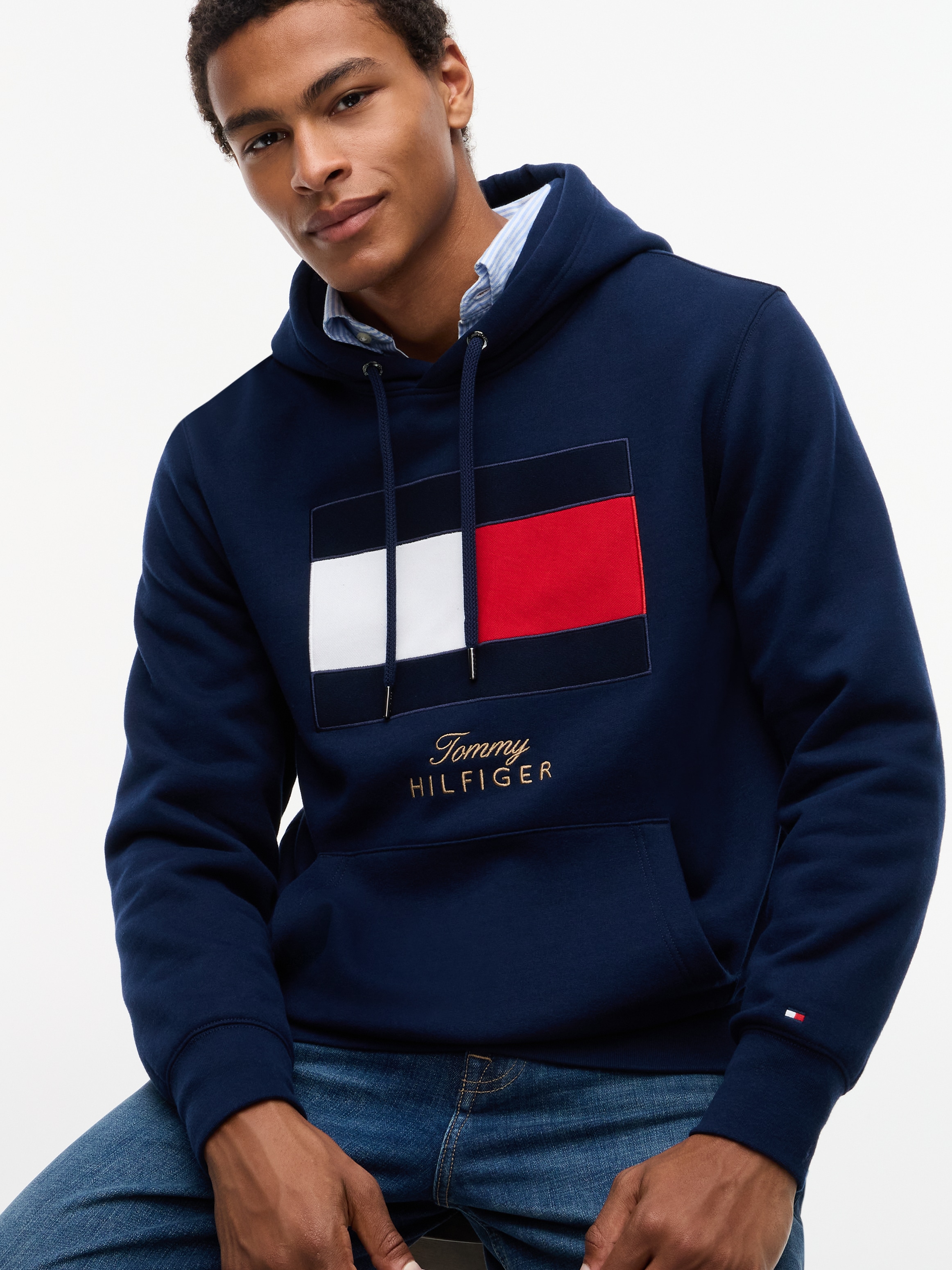 Tommy Hilfiger Hoodie »GIFTING FLAG FLEECE«
