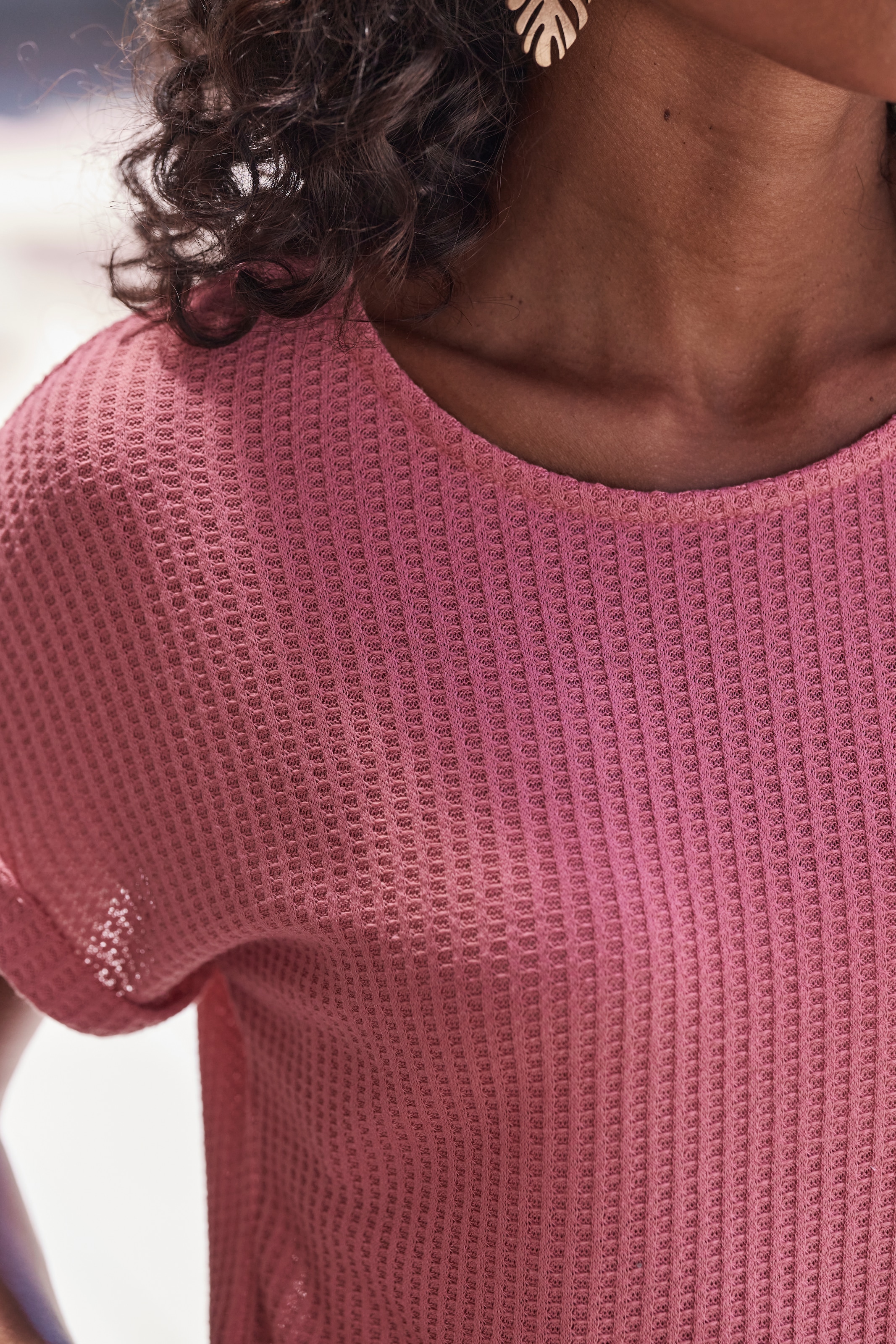 Vivance Kurzarmshirt »aus weicher Piqué-Qualität«