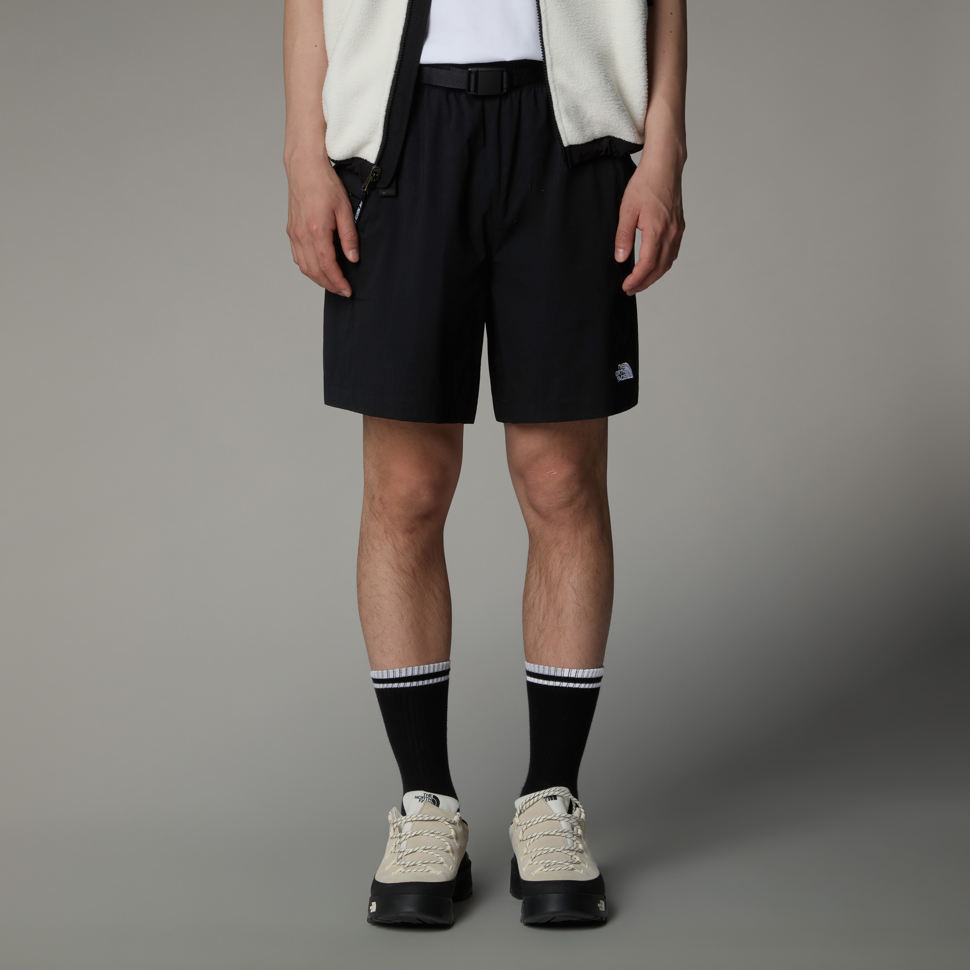 The North Face Shorts "M CLASS V PATHFINDER BELTED SHORT - 7"" wasserabweisende Ausführung, mit Stretch-Anteil