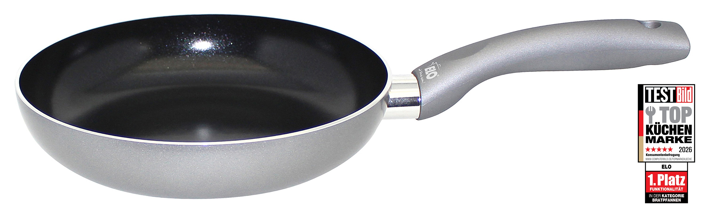 Elo Bratpfanne "Ducato" Aluminium 1 Stk. tlg. Für alle Herdarten geeignet, inkl. Induktion