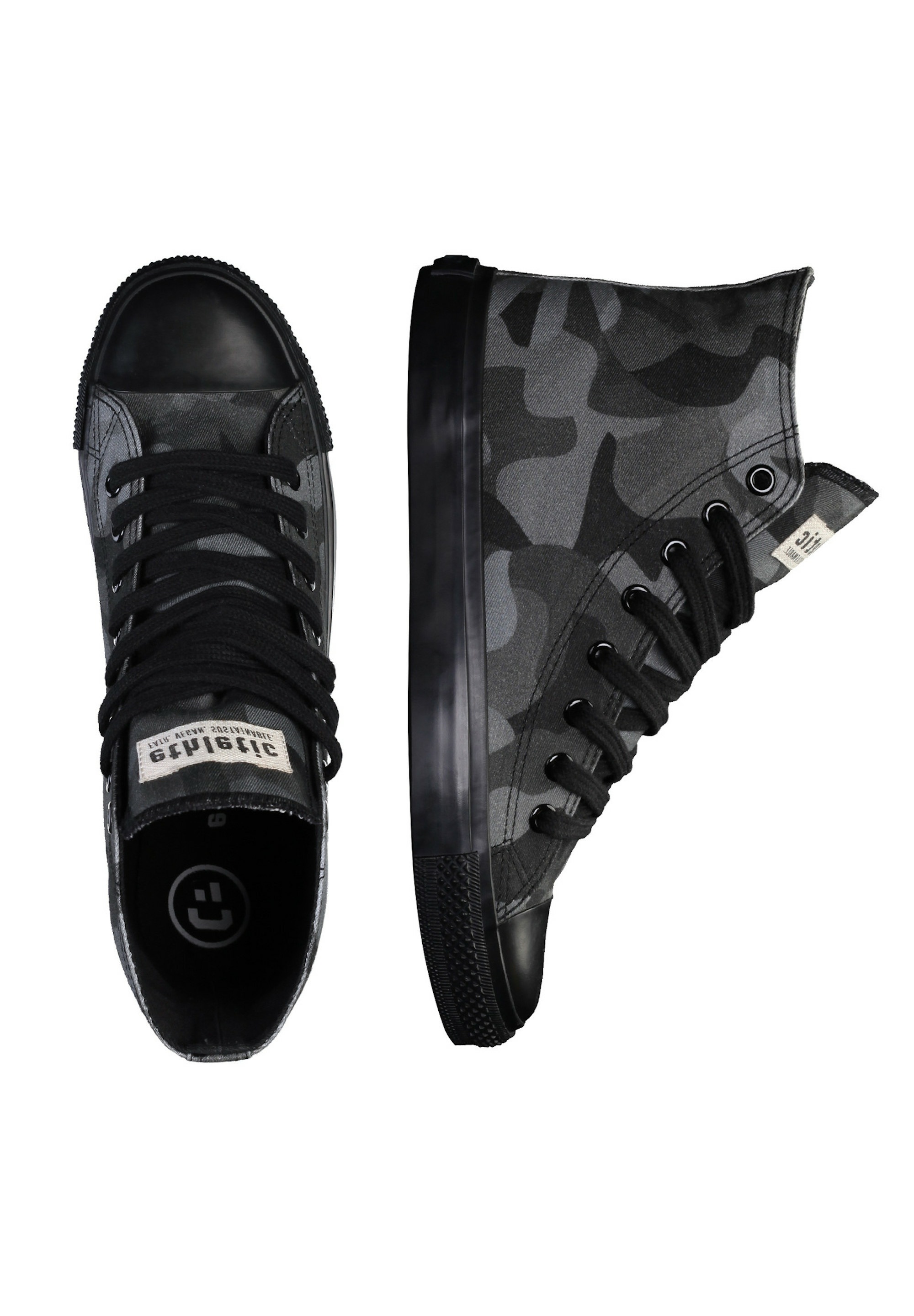 ETHLETIC Sneaker »Black Cap Hi Cut«, Fairtrade Produkt