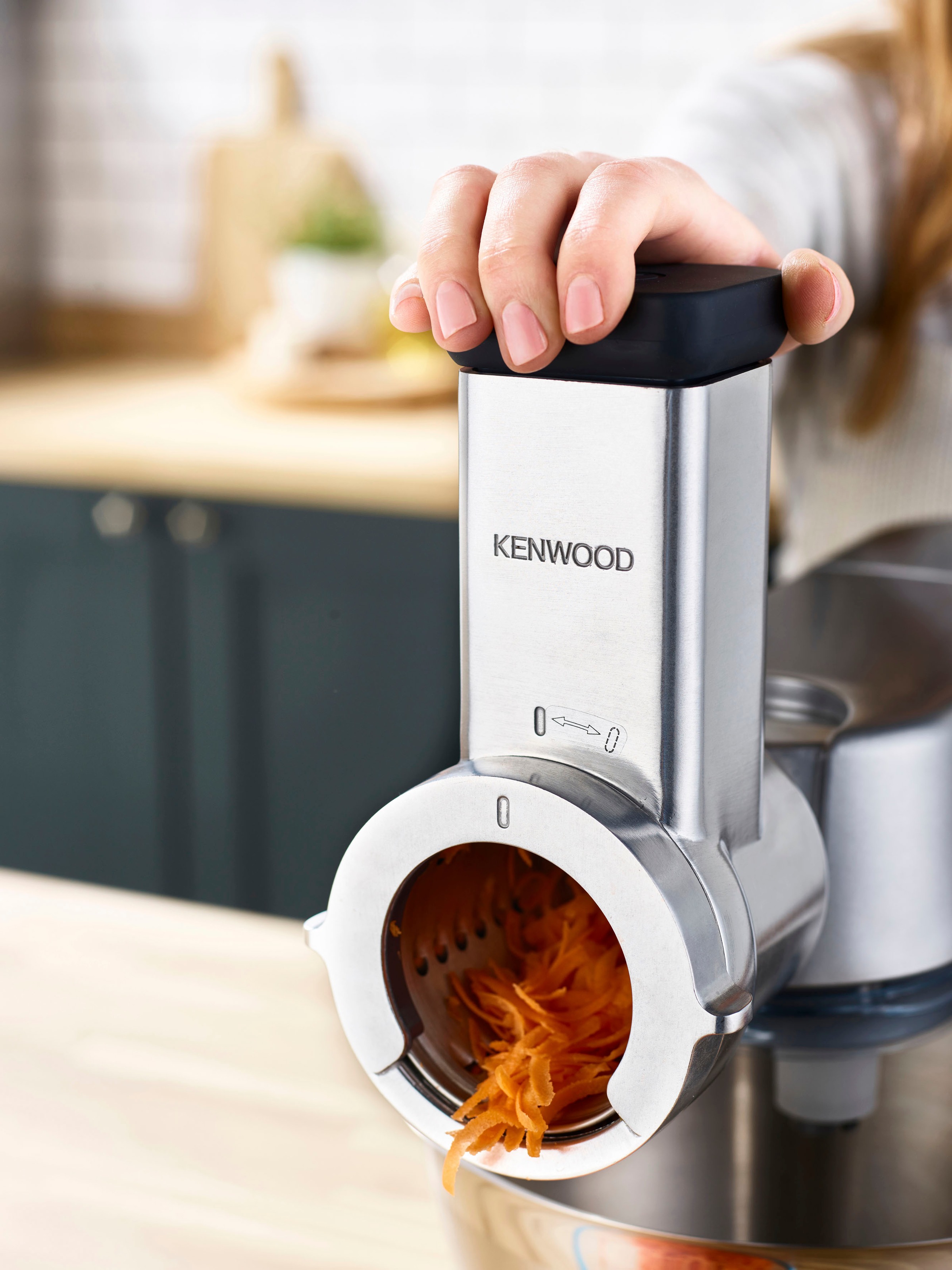 KENWOOD Trommelraffel »KAX643ME«, Nur nutzbar mit dem dazugehörigen Adapter (Bestell-Nr. 701267)