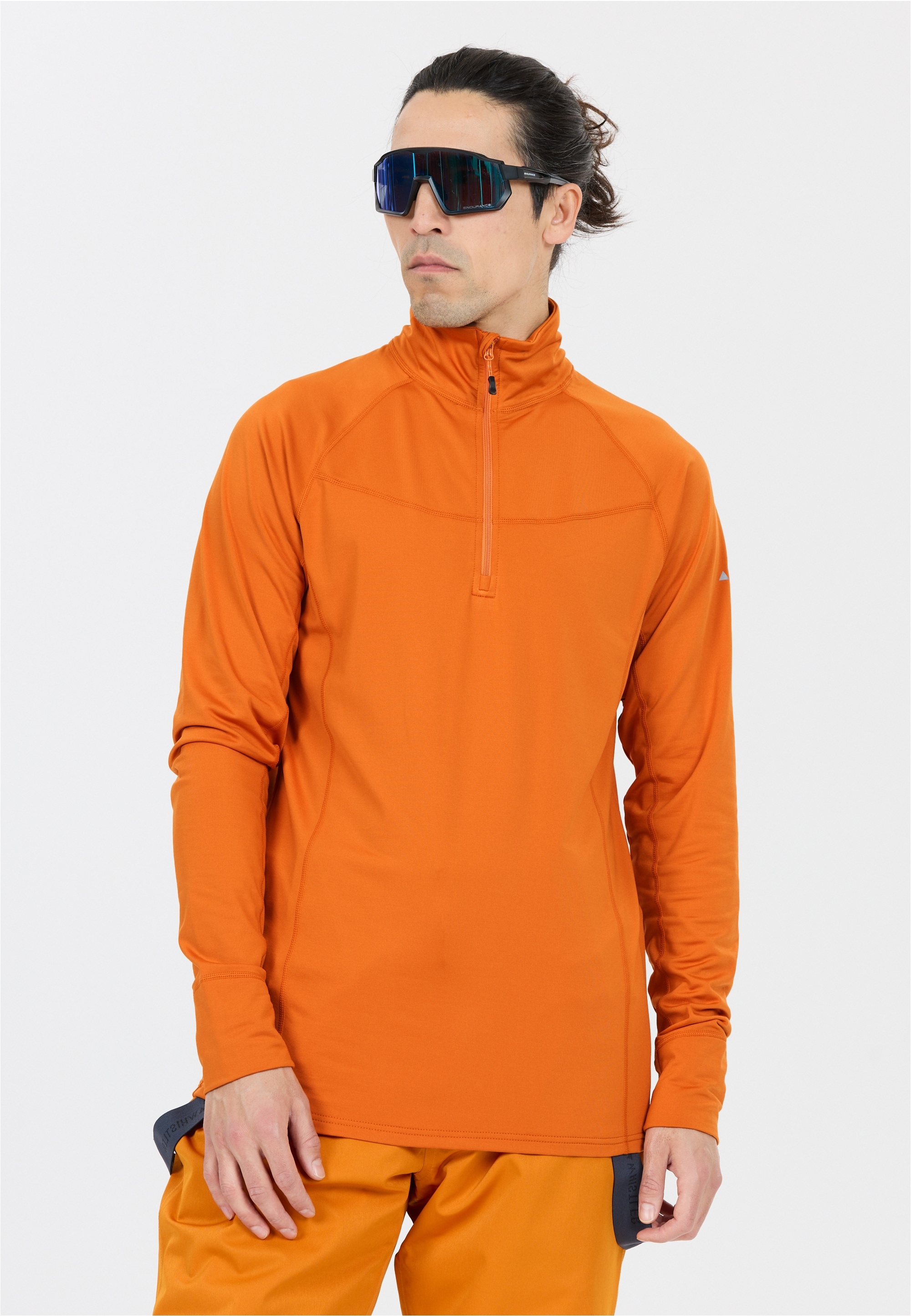 WHISTLER Langarmshirt "Baggio" 1 Stk. mit hochabschließendem Kragen