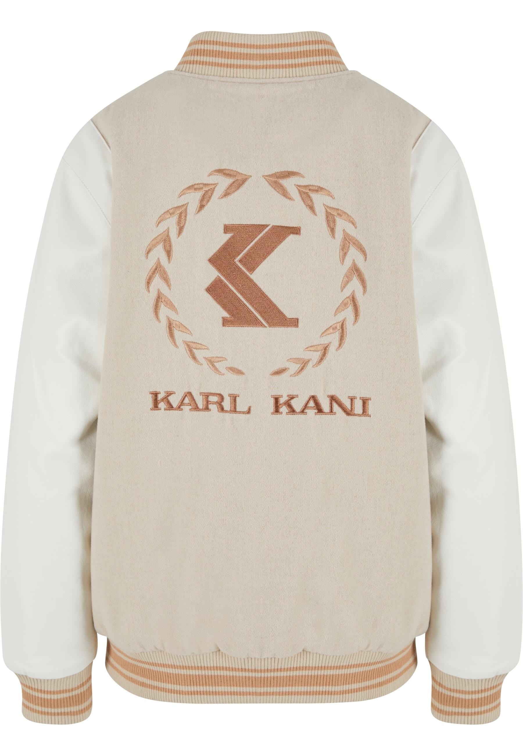 Karl Kani Collegejacke »Karl Kani Damen KW223-069-2 Retro Emblem Block College Jacket«, (1 St.), ohne Kapuze