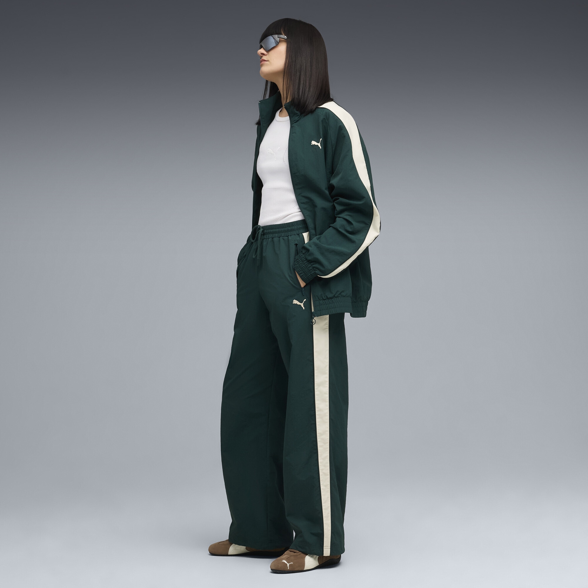PUMA Trainingsjacke »T7 Oversized Trainingsjacke Erwachsene«