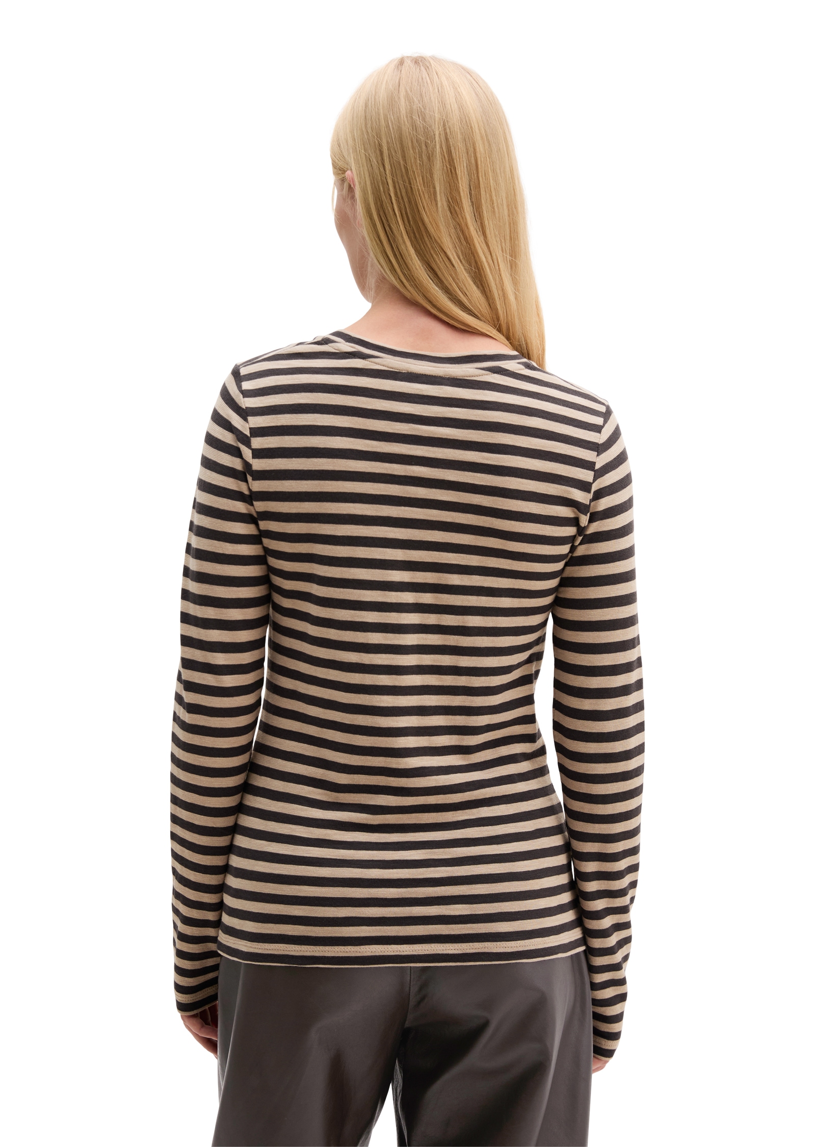 Marc O'Polo Langarmshirt »aus weichem Slub-Jersey«