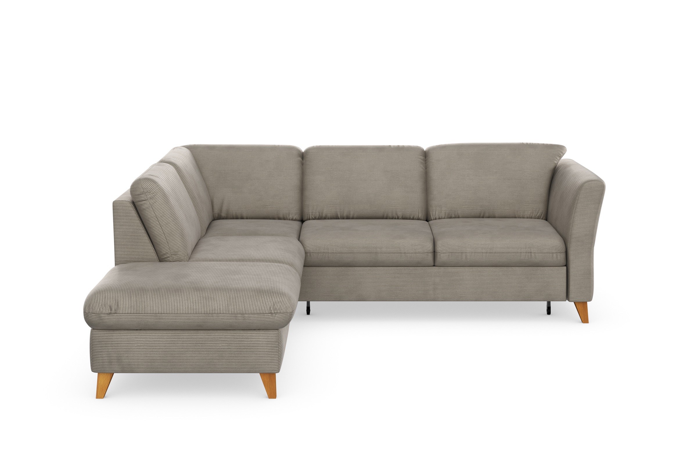 Home affaire Ecksofa "Trelleborg L-Form" wahlweise mit Bettfunktion und Bet günstig online kaufen