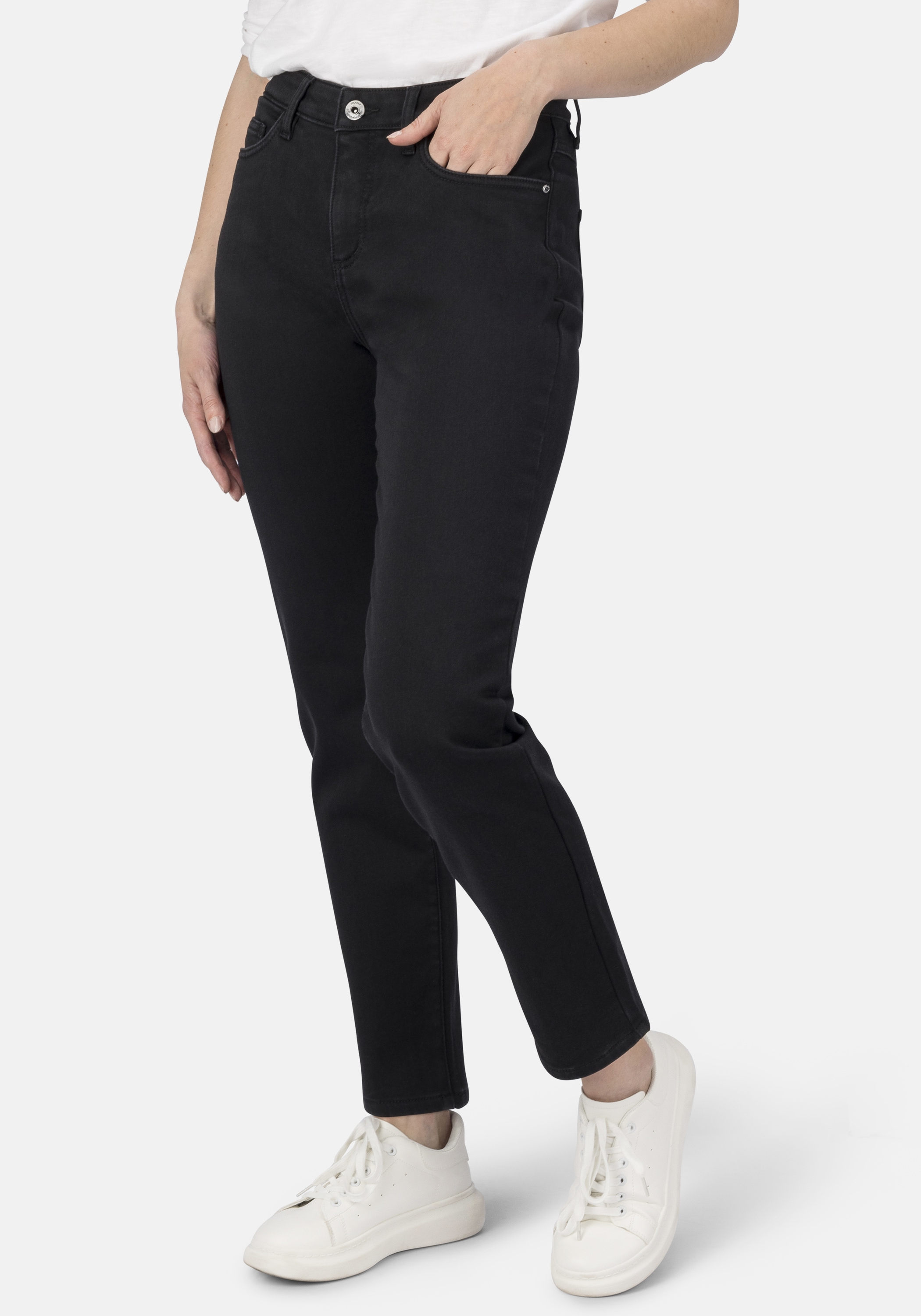 STOOKER WOMEN 5-Pocket-Jeans "Zermatt Thermo Straight Fit Jeans" Straight F günstig online kaufen