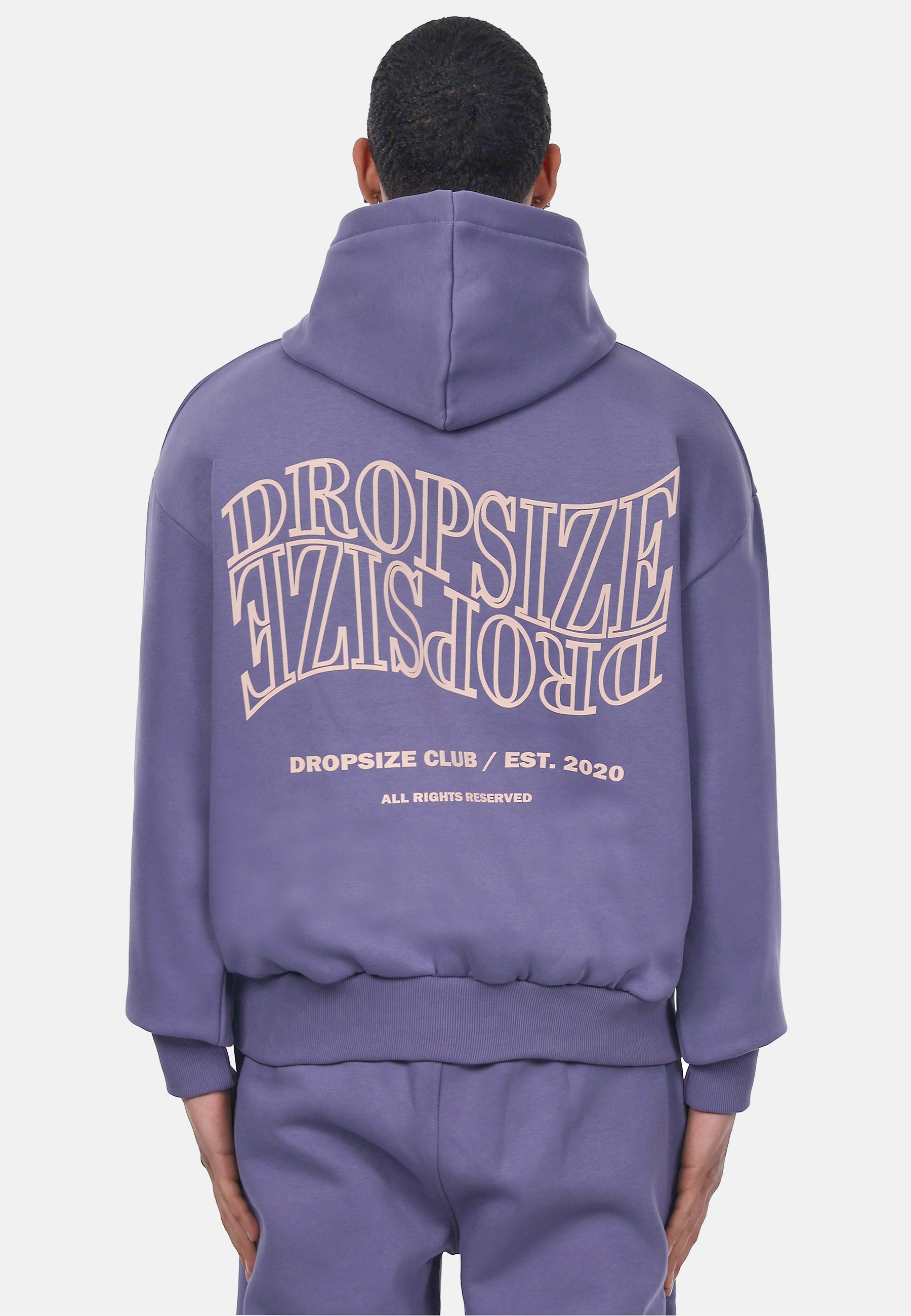 Dropsize Kapuzensweatshirt »Dropsize HEAVY OVERSIZE MIRRORED LOGO HOODIE«, 1 Stk.
