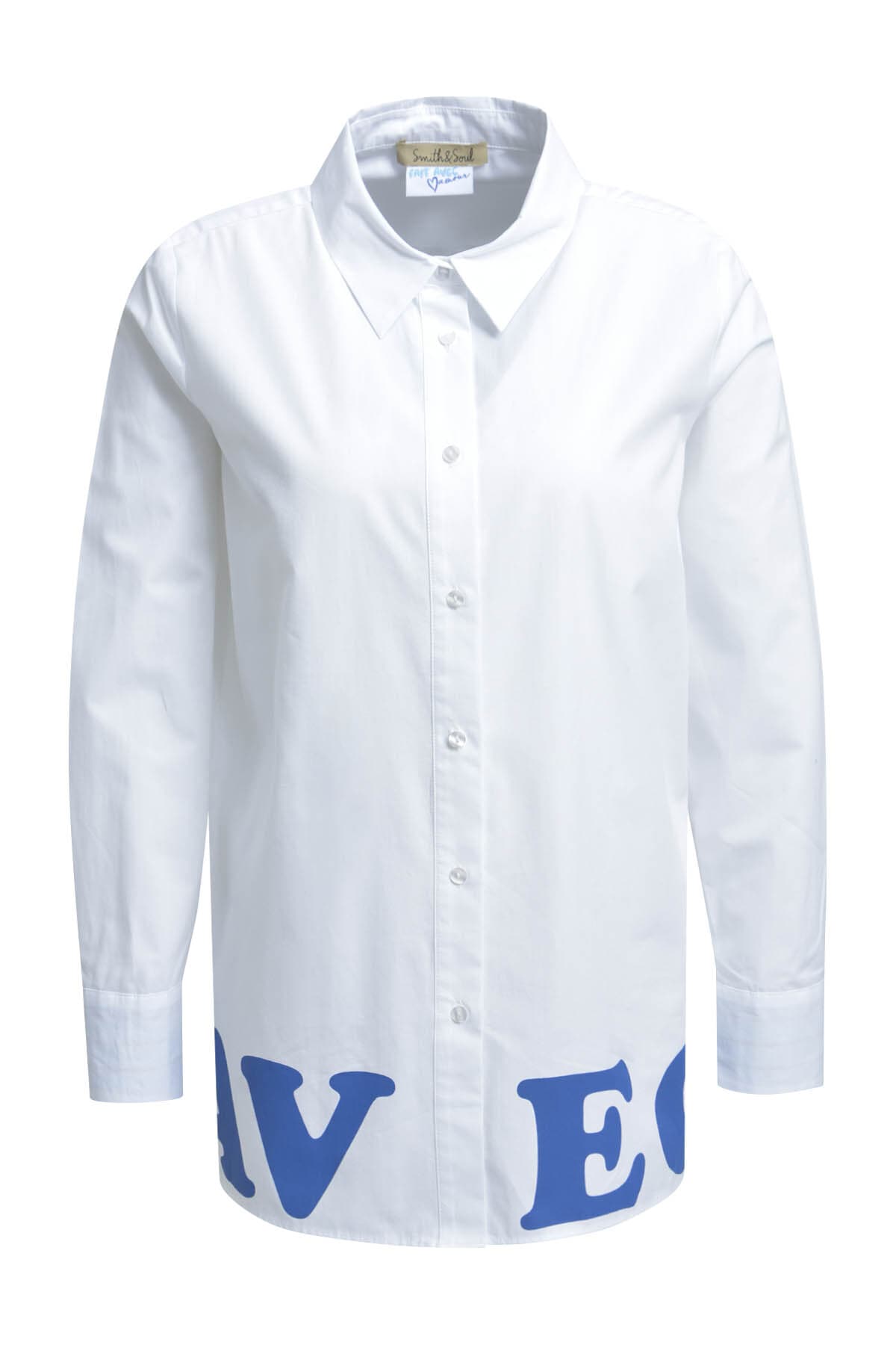 Smith & Soul Langarmbluse aus Baumwolle