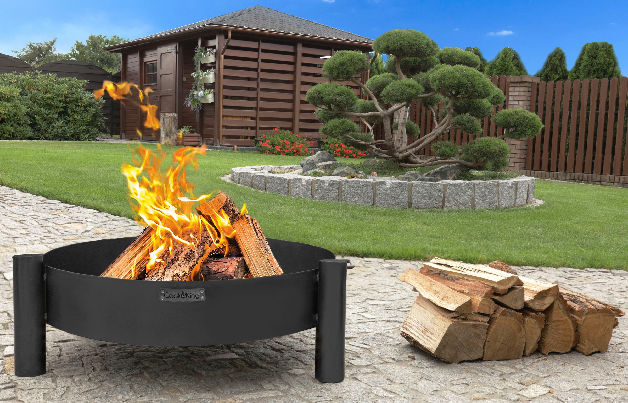 CookKing Feuerschale »Haiti«, Ø 68x30 cm