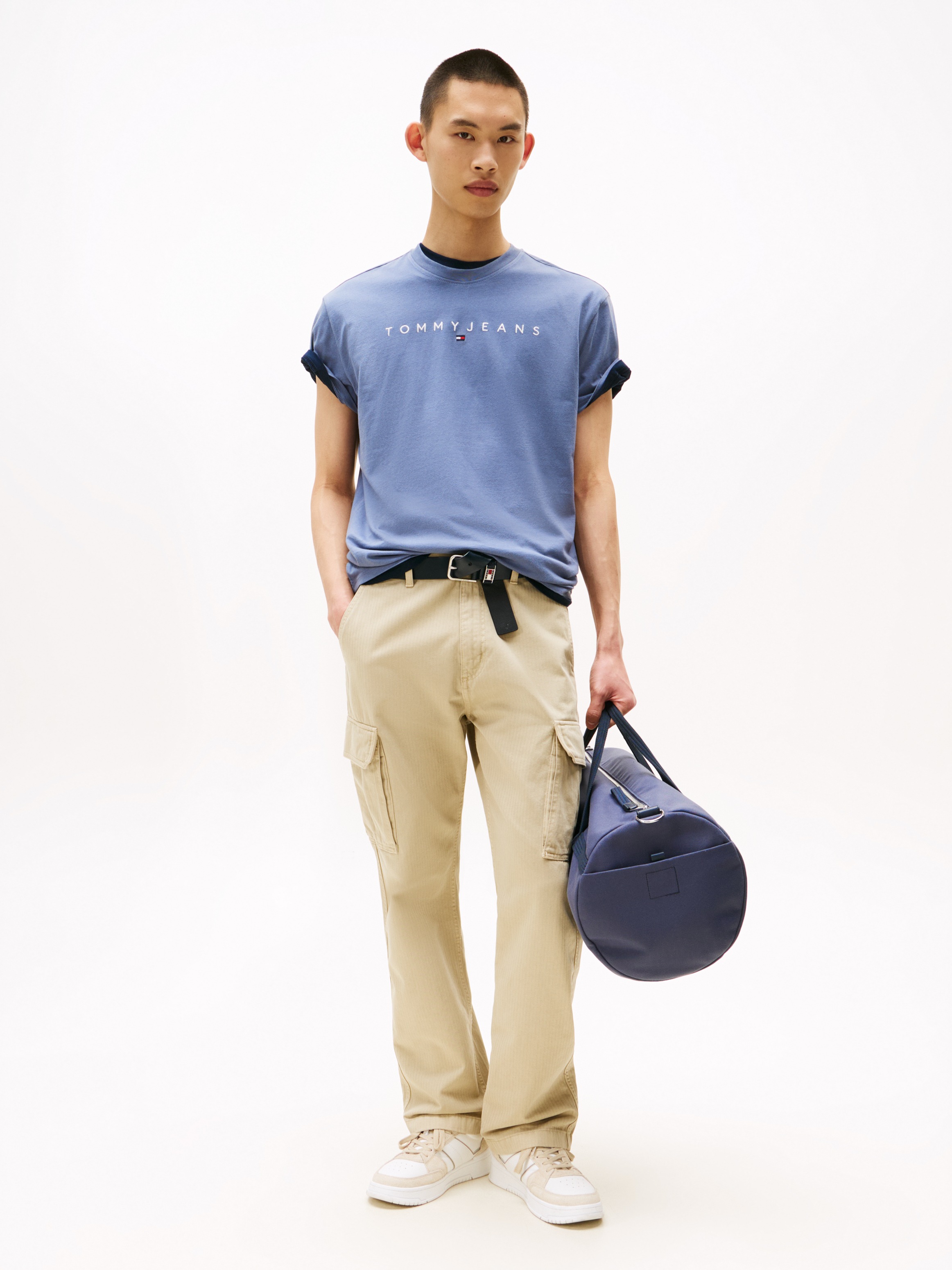 Tommy Jeans T-Shirt »TJM REG LINEAR LOGO TEE EXT«