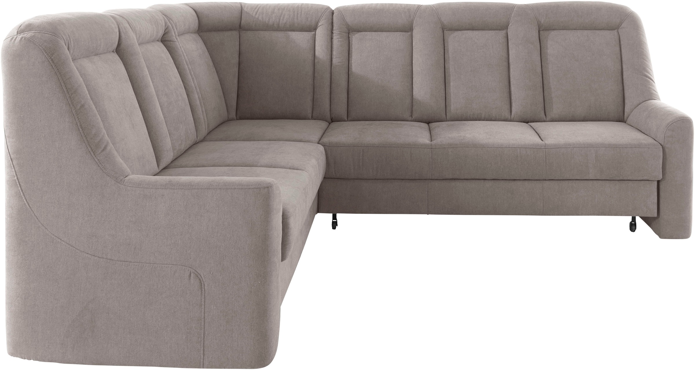 sit&more Ecksofa »Melissa L-Form«, klassisches Polsterprogramm, wahlweise Bettfunktion und Schubkasten