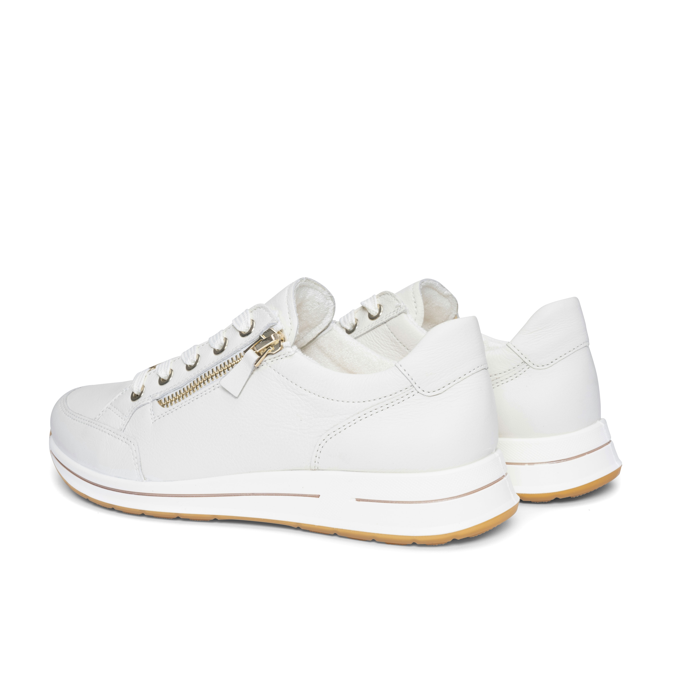 Ara Sneaker "OSAKA" Freizeitschuh, Halbschuh, Schnürschuh mit Reißverschlus günstig online kaufen