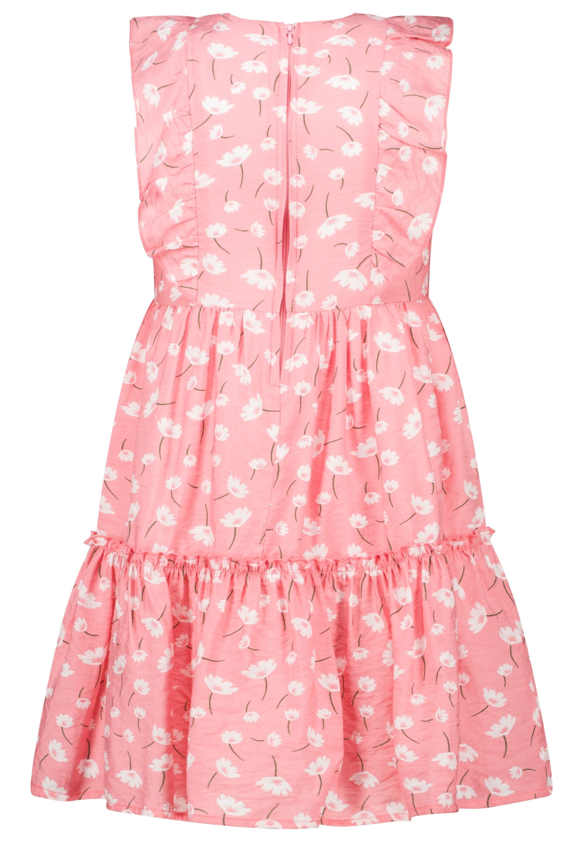 SALT AND PEPPER Jerseykleid »Kids Park«, mit Blumen-Print und Rüschen