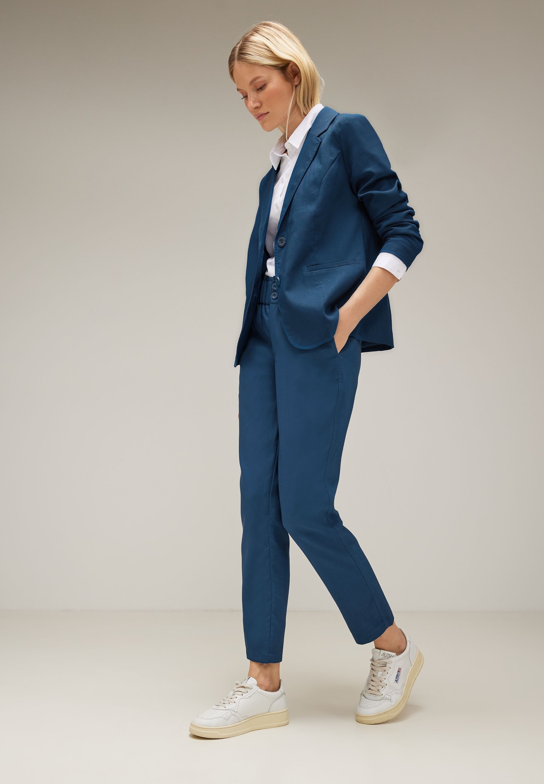 STREET ONE Jogger Pants, High Waist