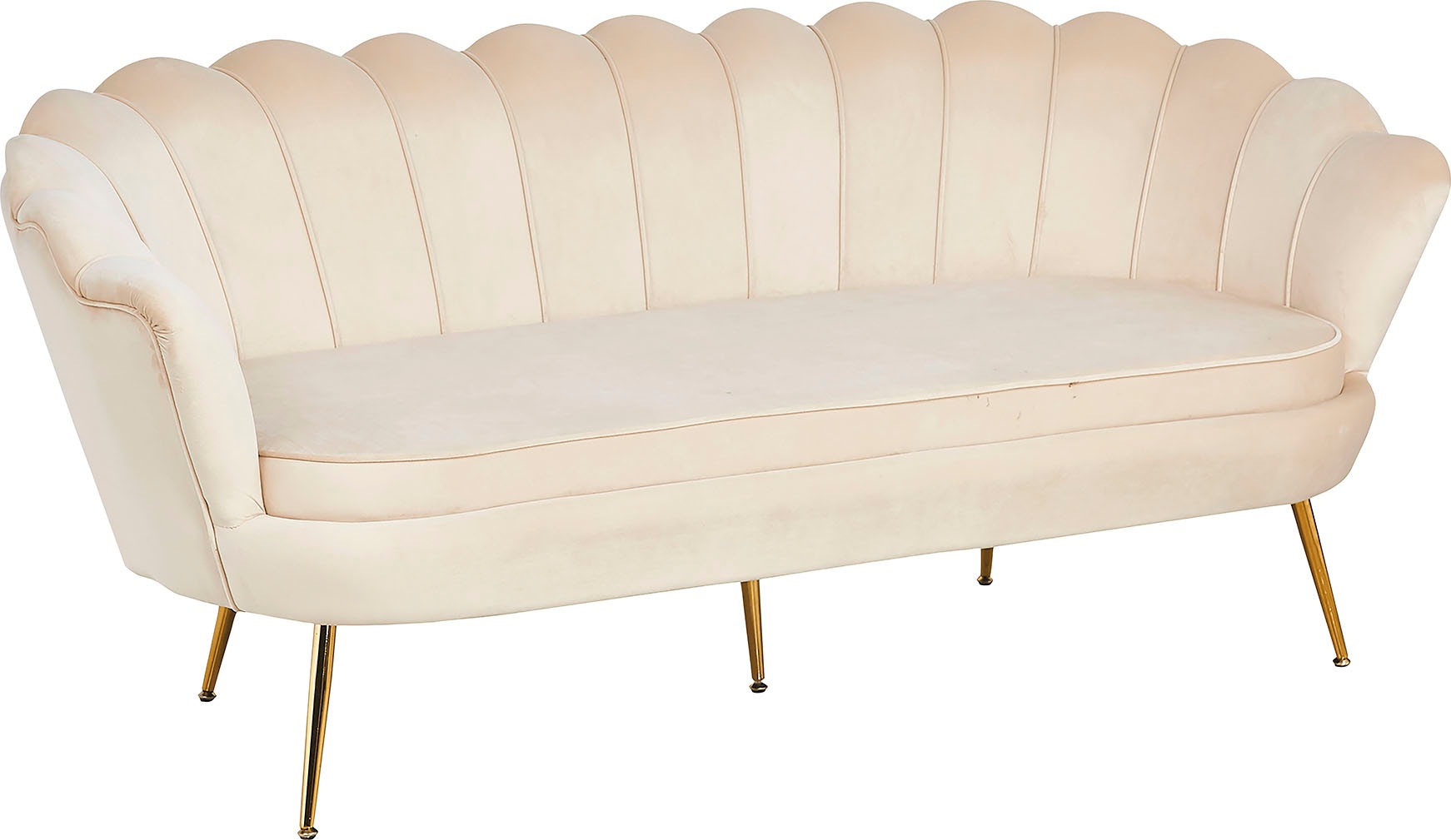 SalesFever 3-Sitzer »Clam«, extravagantes Muscheldesign, Breite 180 cm